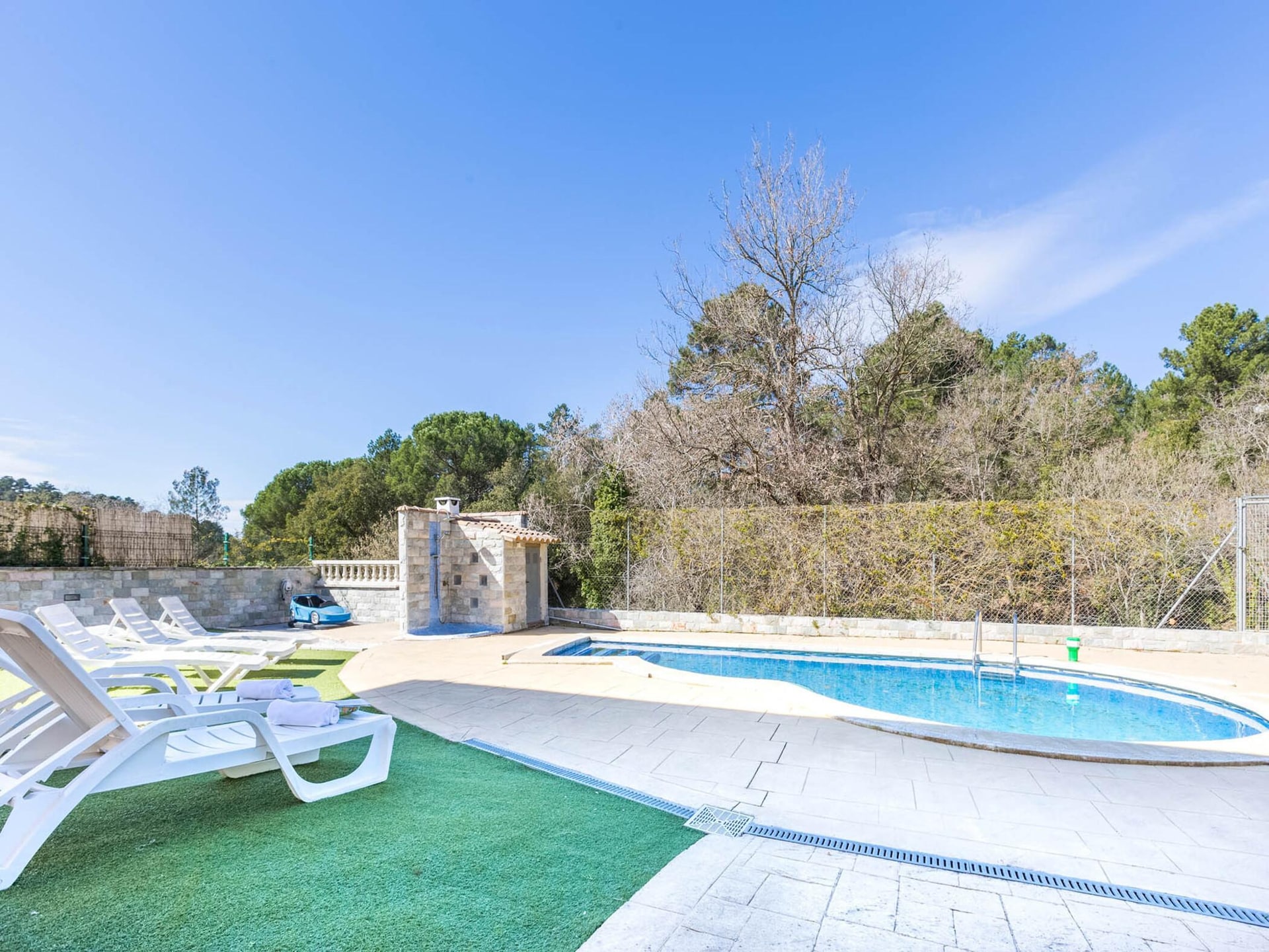 Privézwembad en rust in Villa Brisamar, Vidreres - foto 28