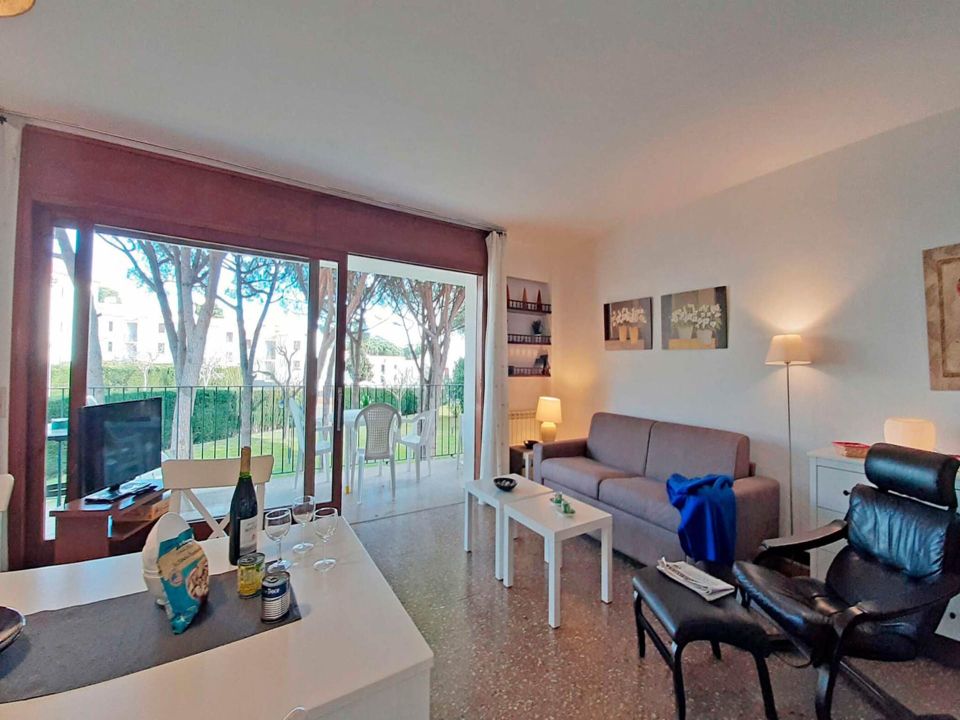 Aan het strand: Comfortabel appartement in Calella de Palafrugell - foto 7