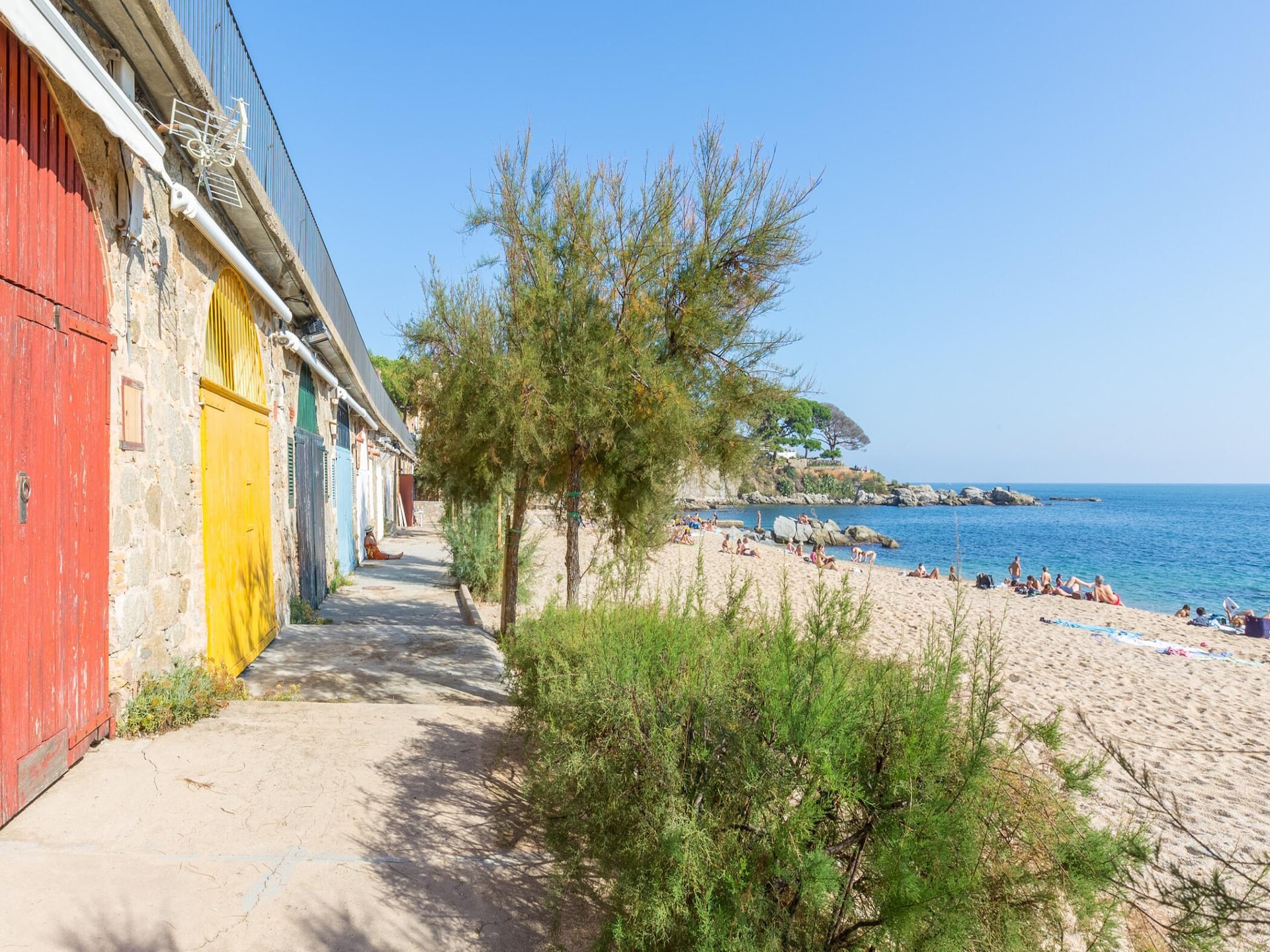 Aan het strand: Comfortabel appartement in Calella de Palafrugell - foto 22