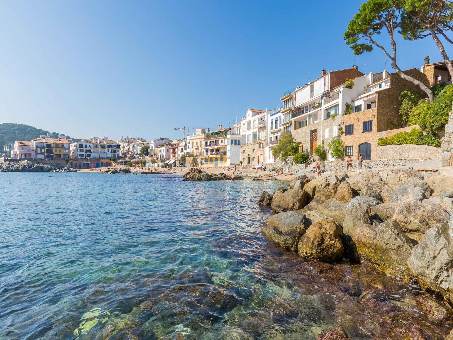 Aan het strand: Comfortabel appartement in Calella de Palafrugell - foto 26