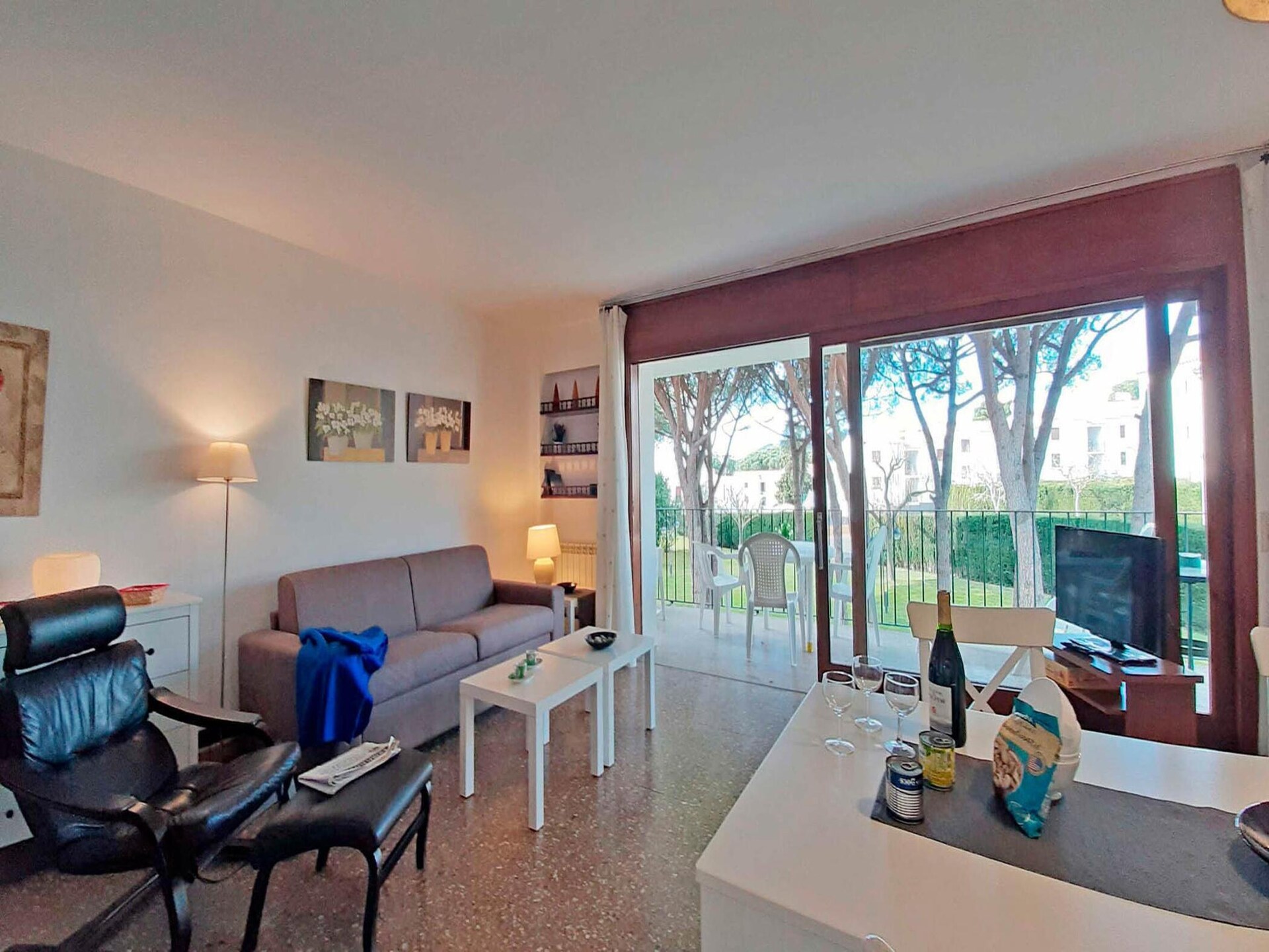 Aan het strand: Comfortabel appartement in Calella de Palafrugell - foto 12