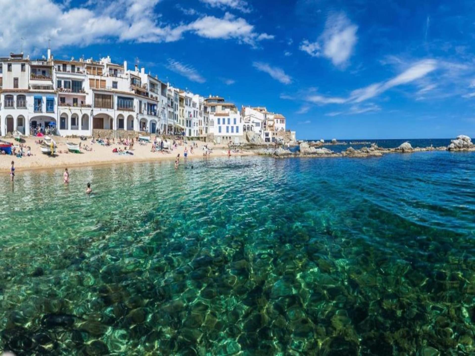 Aan het strand: Comfortabel appartement in Calella de Palafrugell - foto 30