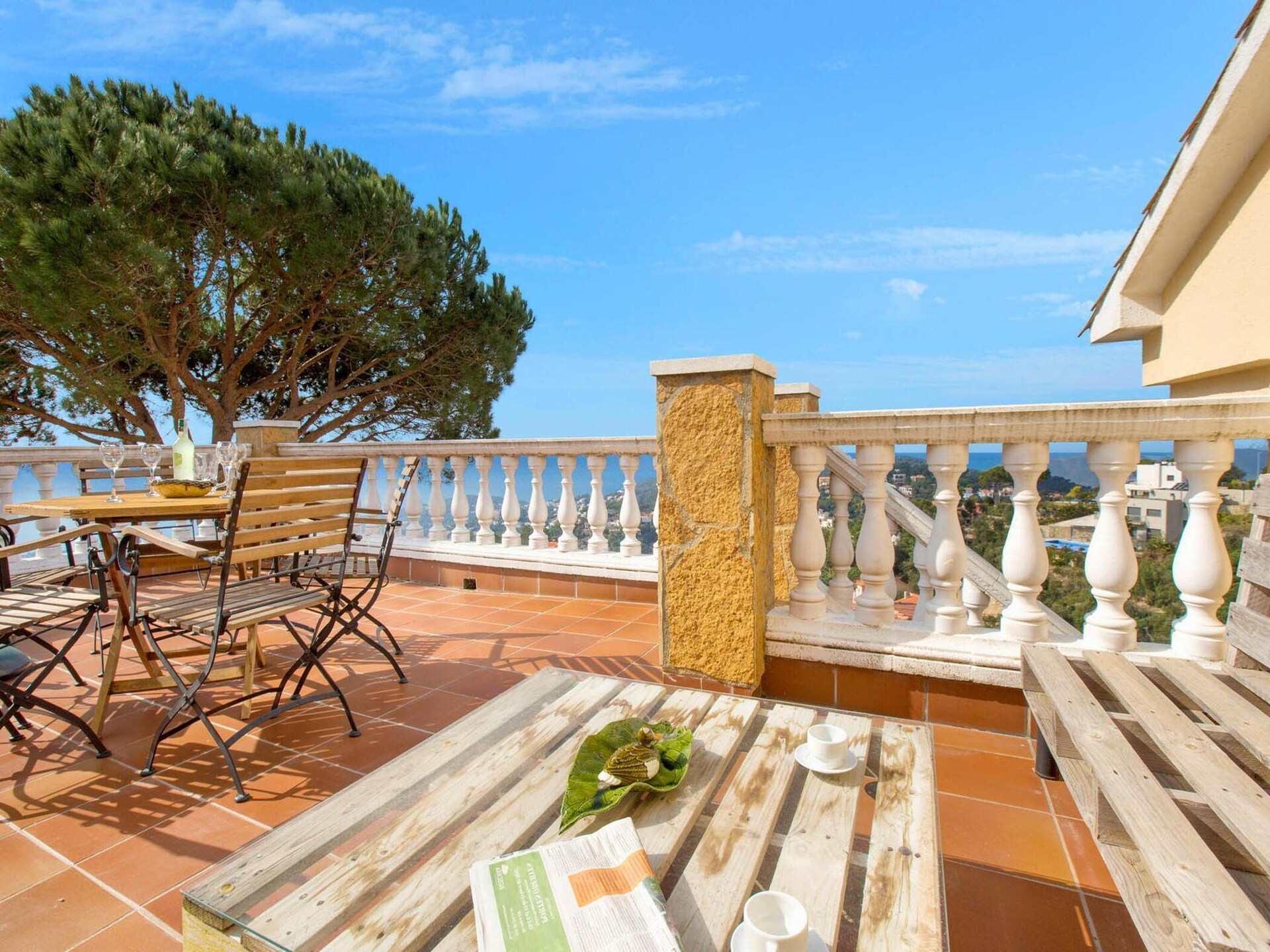 Villa Crisantemo: Ruim vakantiehuis met privézwembad en zeezicht nabij Lloret de Mar - foto 18