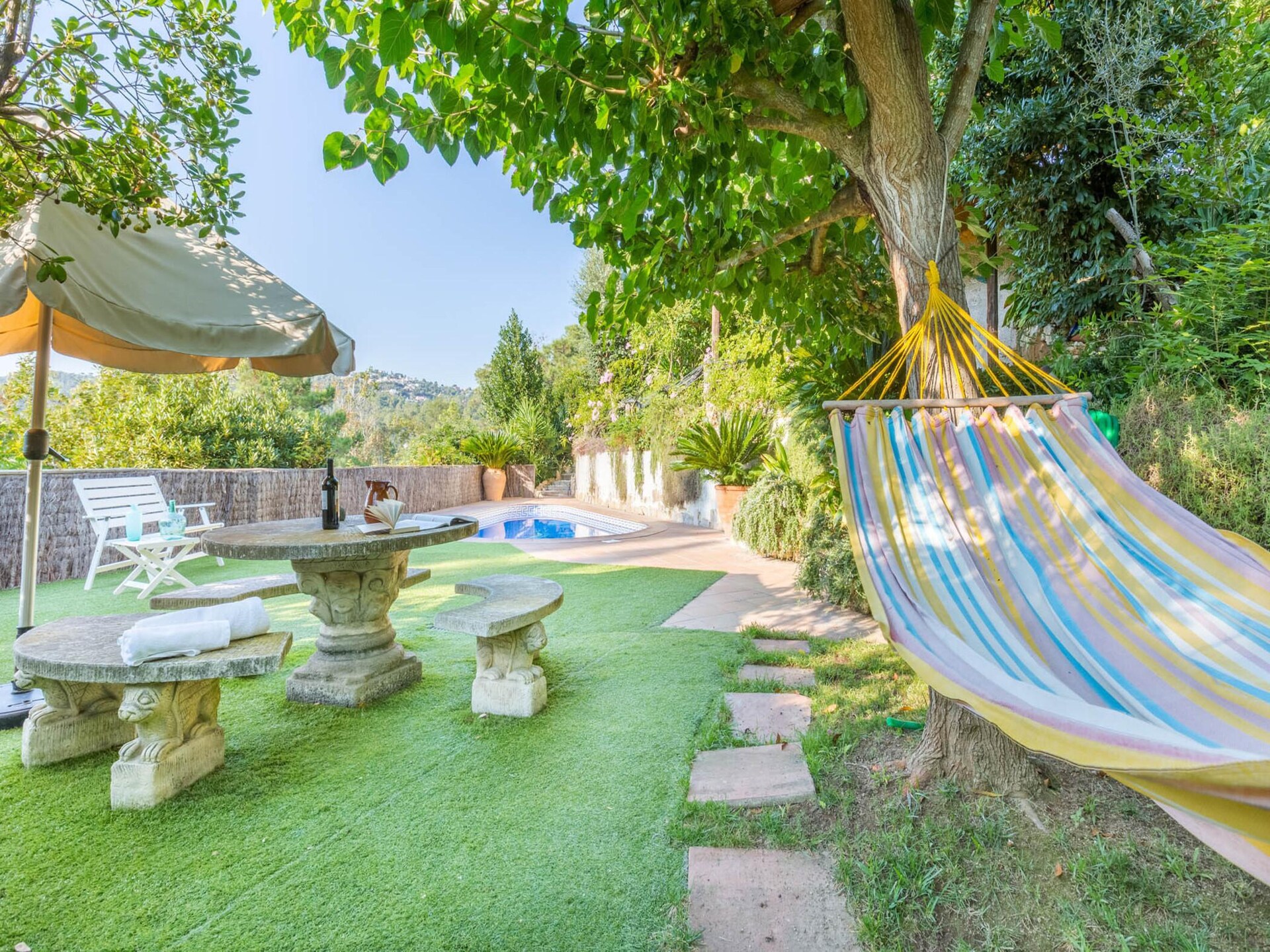 Ruime villa aan de golfbaan met zeezicht bij Lloret de Mar - foto 23