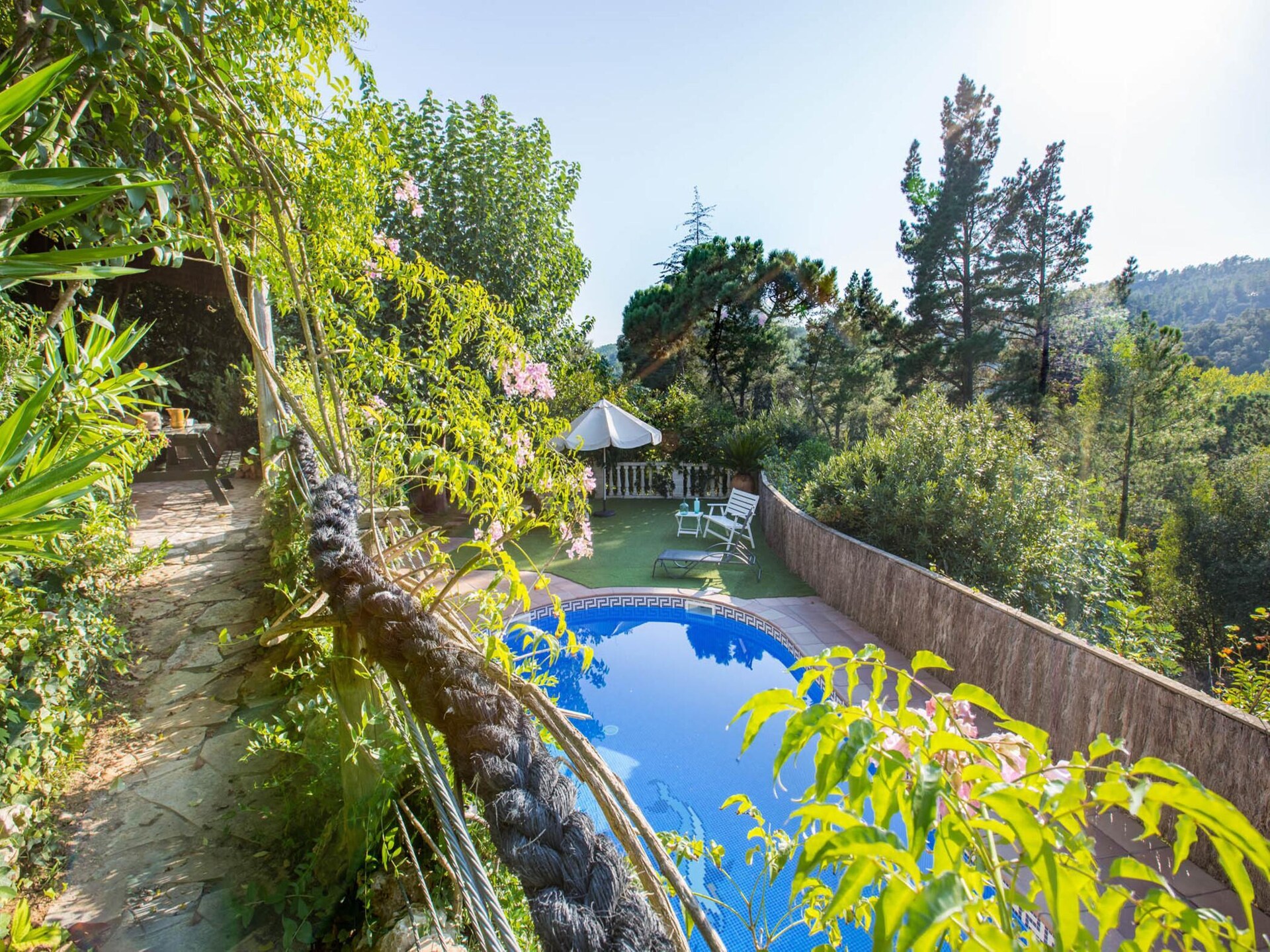 Ruime villa aan de golfbaan met zeezicht bij Lloret de Mar - foto 25