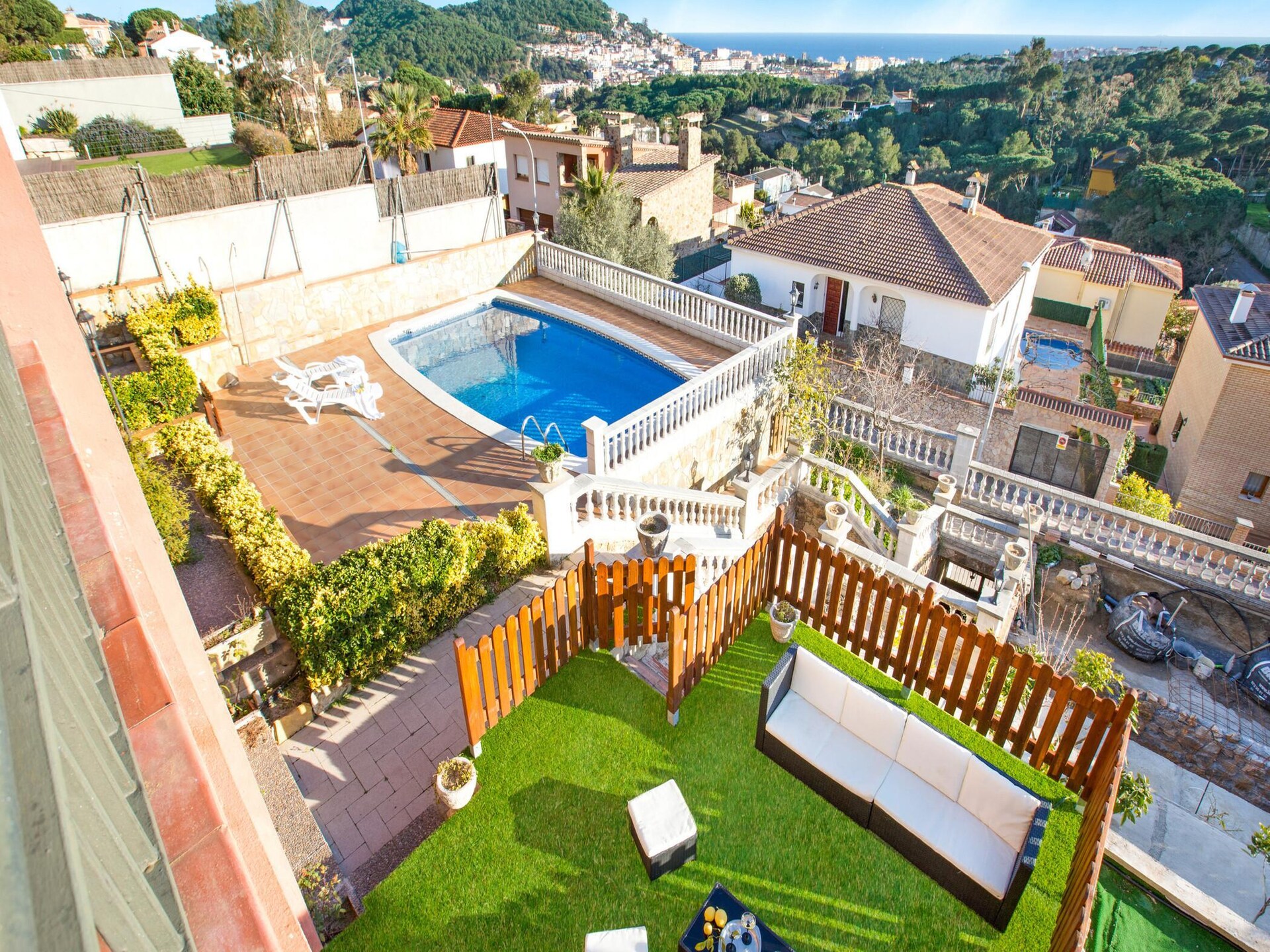 9-persoons villa met privézwembad en zeezicht in Blanes - foto 18