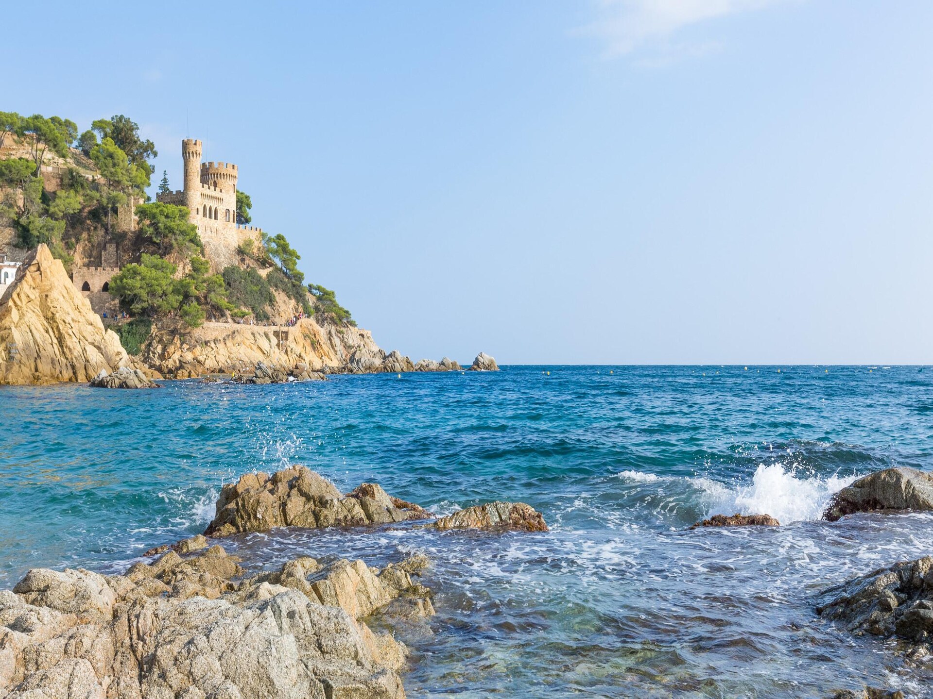 9-persoons villa met privézwembad en zeezicht in Blanes - foto 19