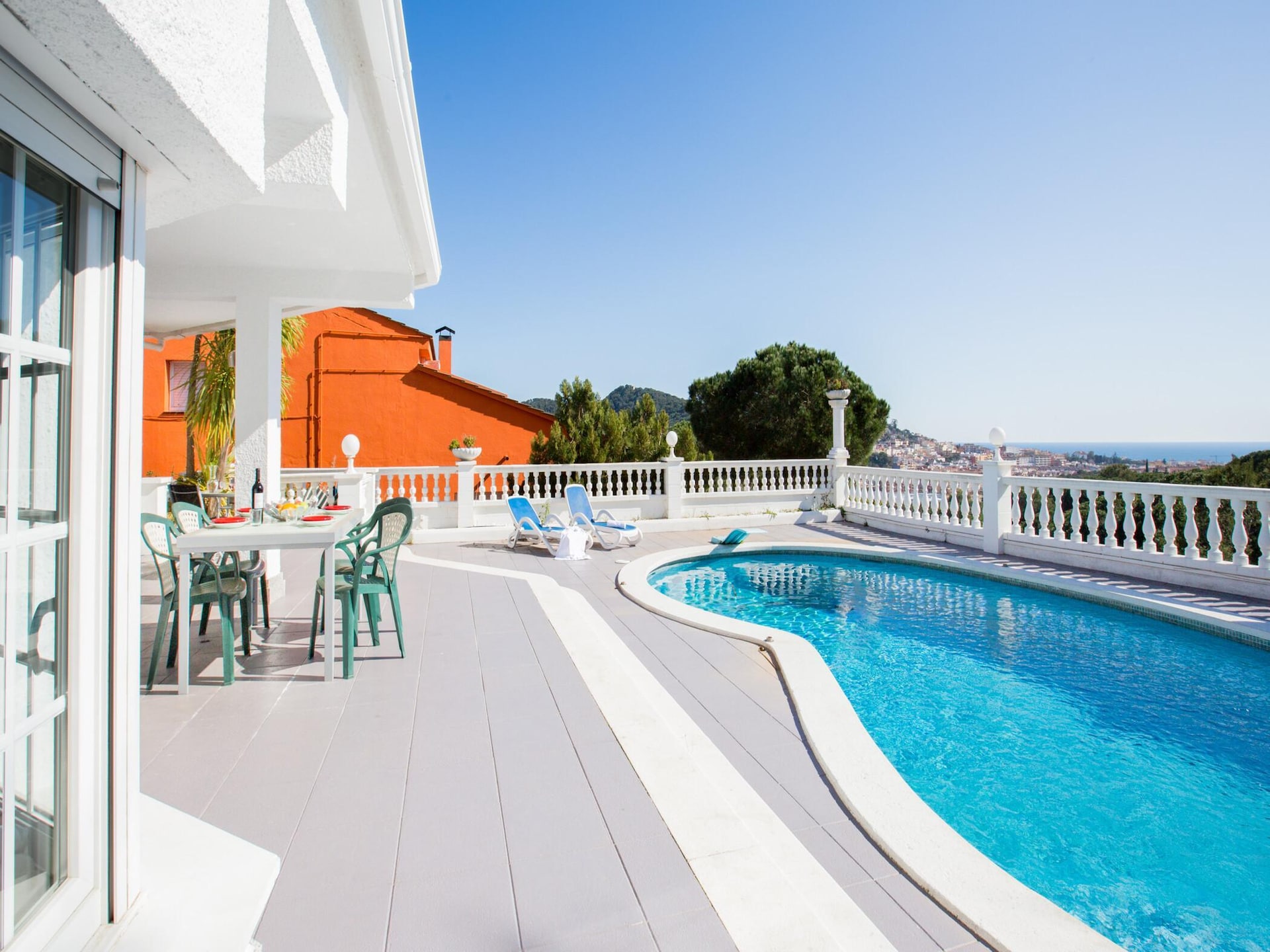 Ruime villa Montemare in Blanes met zwembad en zeezicht - foto 19