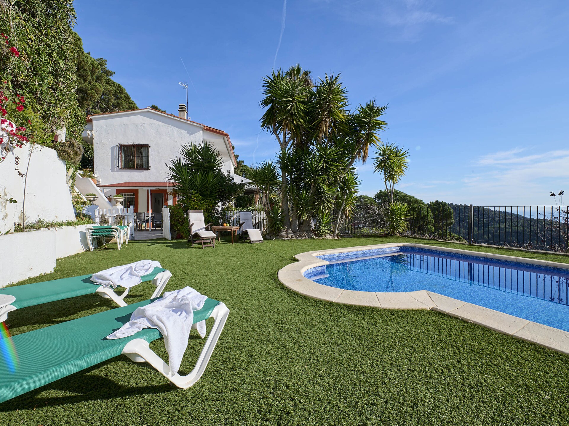 Villa Palmeras: Ruime villa met privézwembad en zeezicht bij Lloret de Mar - foto 19