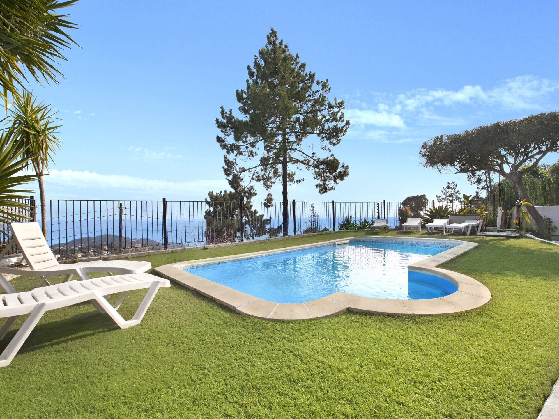 Villa Palmeras: Ruime villa met privézwembad en zeezicht bij Lloret de Mar - foto 16