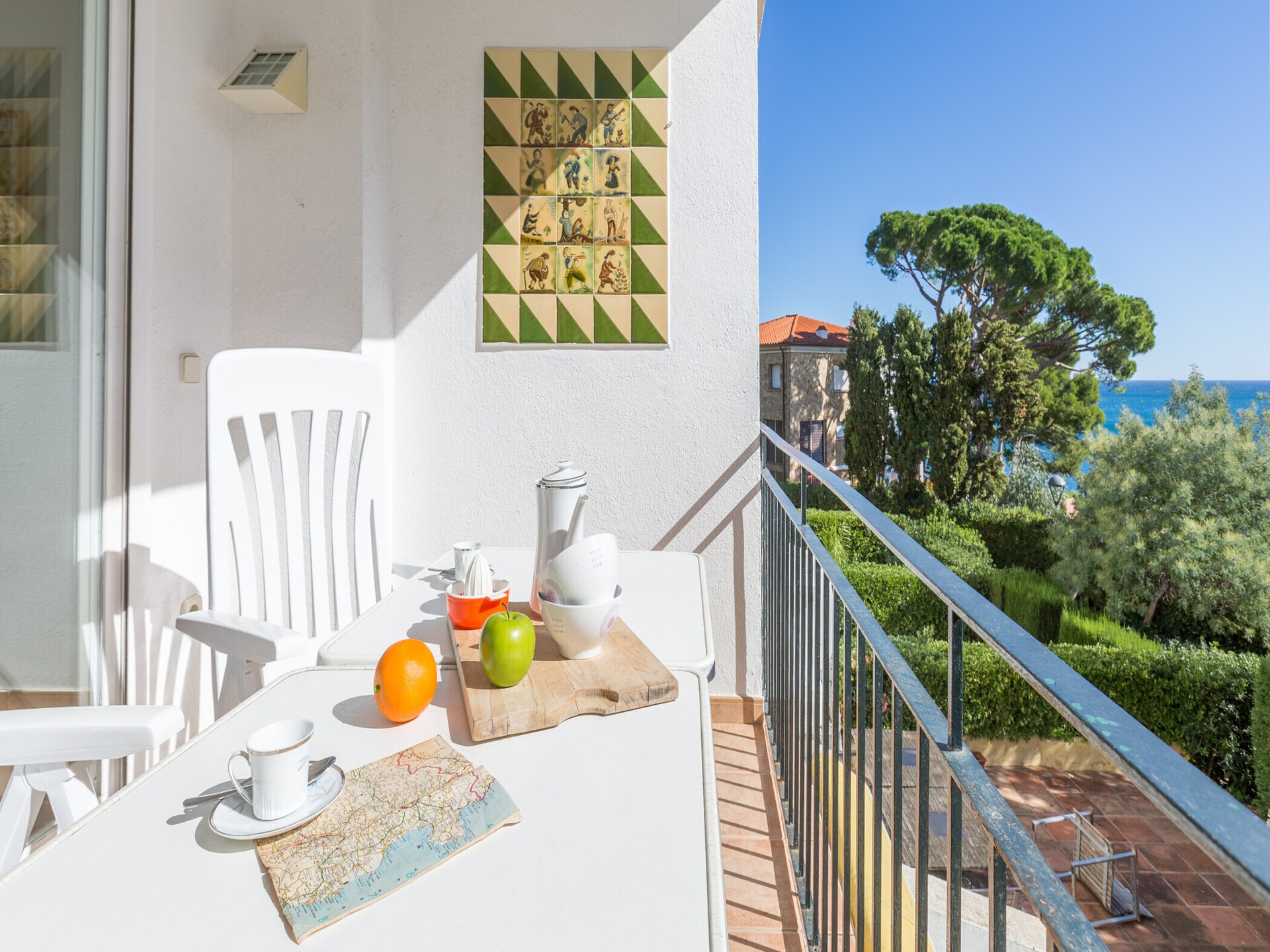 Roc Mar 1-D: Gezellig appartement met tuin op 150m van het strand in Calella - foto 8