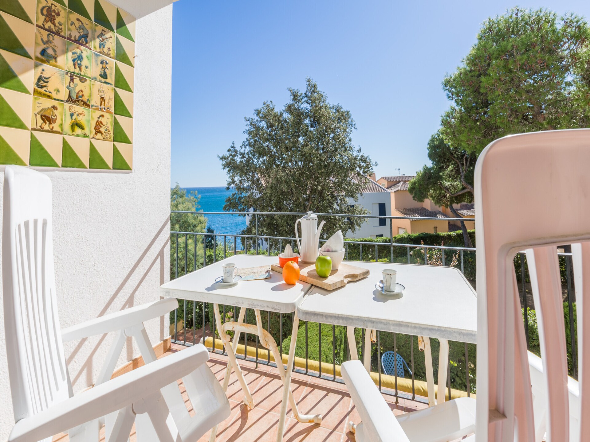 Roc Mar 1-D: Gezellig appartement met tuin op 150m van het strand in Calella - foto 10