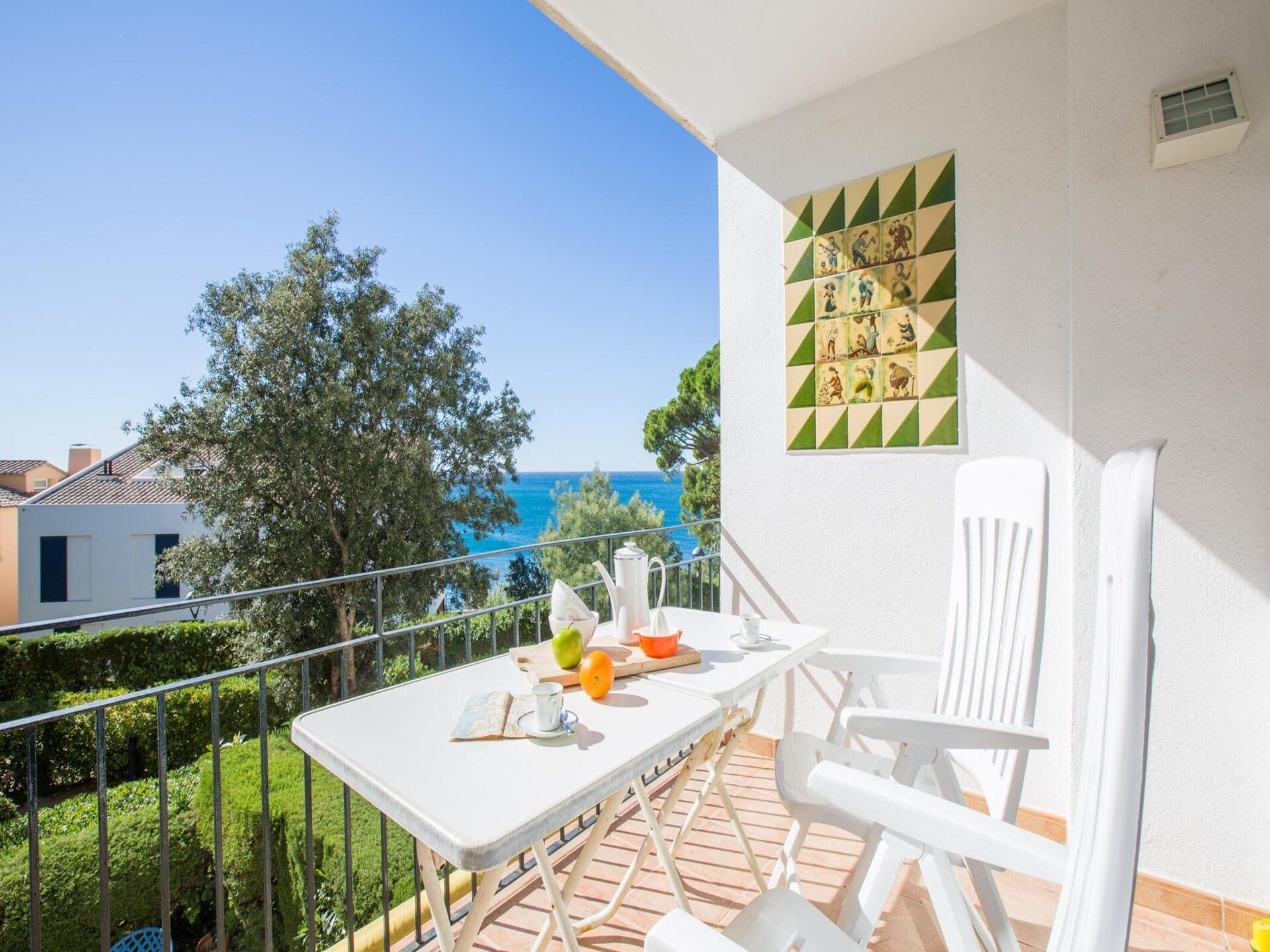 Roc Mar 1-D: Gezellig appartement met tuin op 150m van het strand in Calella - foto 5