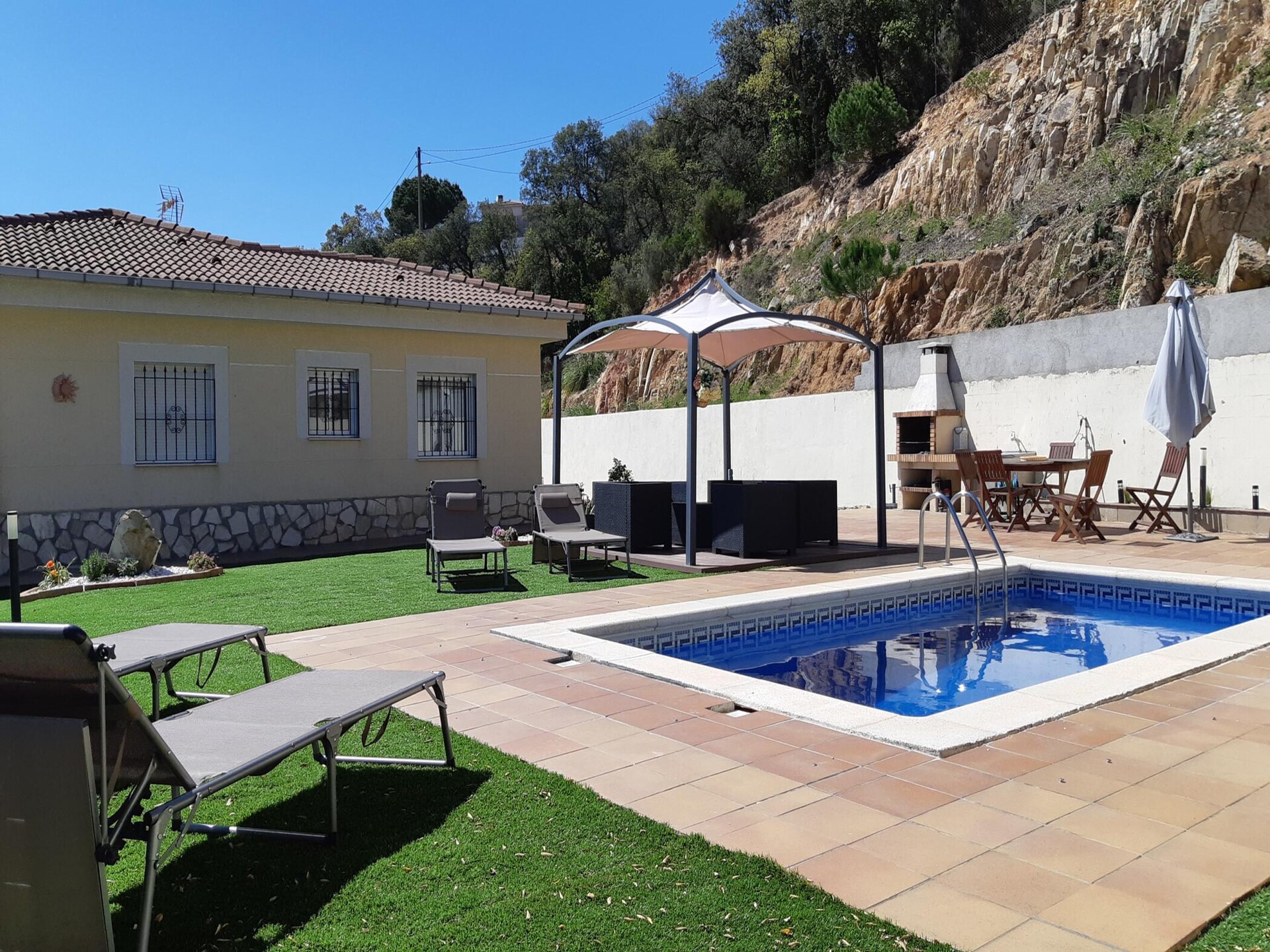 Villa Norita: Vrijstaande villa met privézwembad en zeezicht in Lloret de Mar - foto 21
