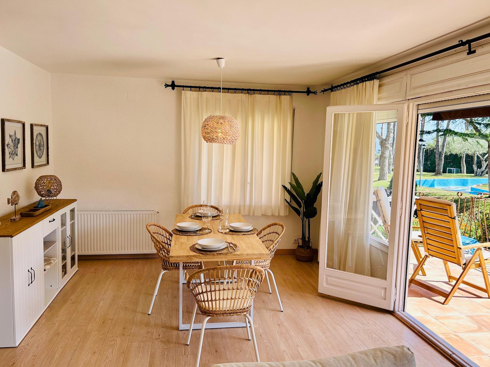 Rustiek appartement aan de golfbaan, 400m van strand in Calella - foto 8