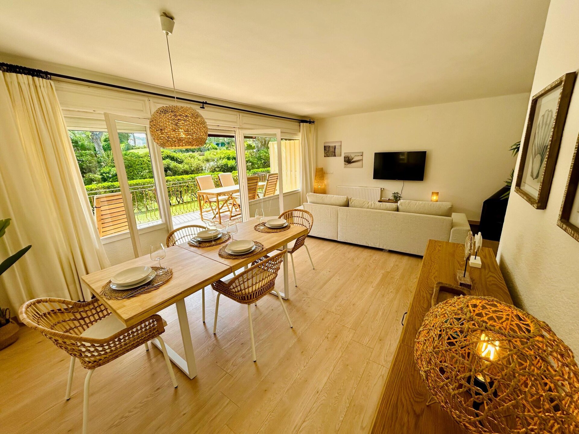 Rustiek appartement aan de golfbaan, 400m van strand in Calella - foto 11