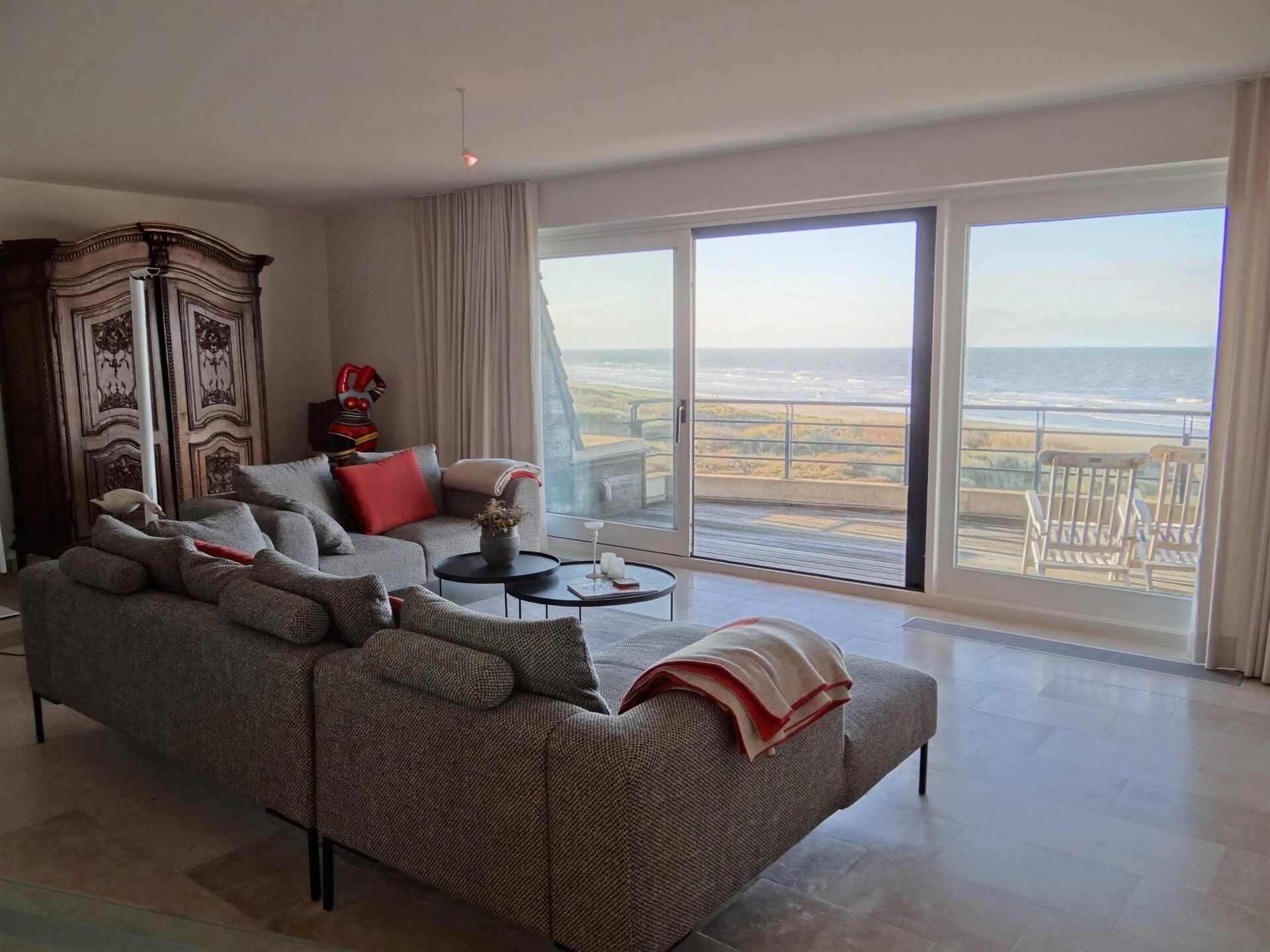 5-persoons appartement met zeezicht en terrassen in Oostduinkerke - foto 7
