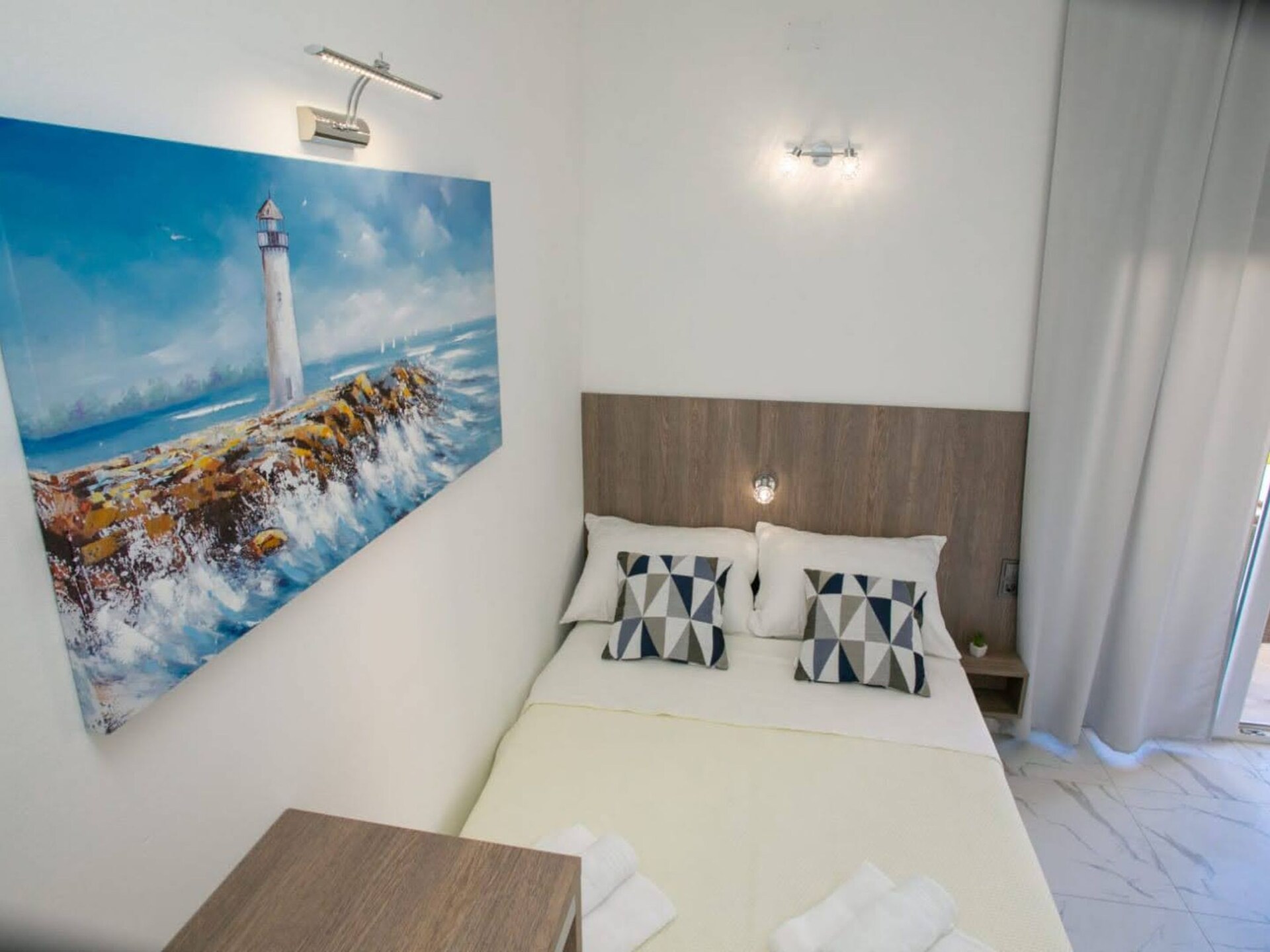 Knusse studio met balkon op 800 meter van het strand in Novalja - foto 2