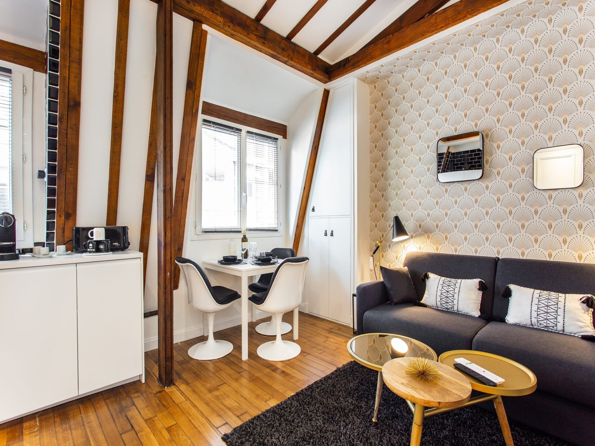 Elegante studio in La Muette, Parijs – Uitzicht op de Eiffeltoren - foto 1