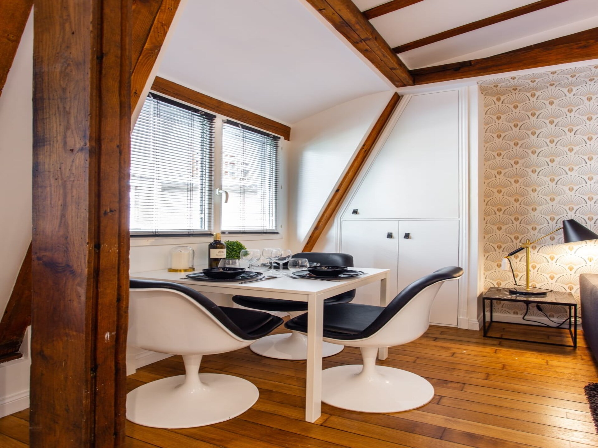 Elegante studio in La Muette, Parijs – Uitzicht op de Eiffeltoren - foto 7