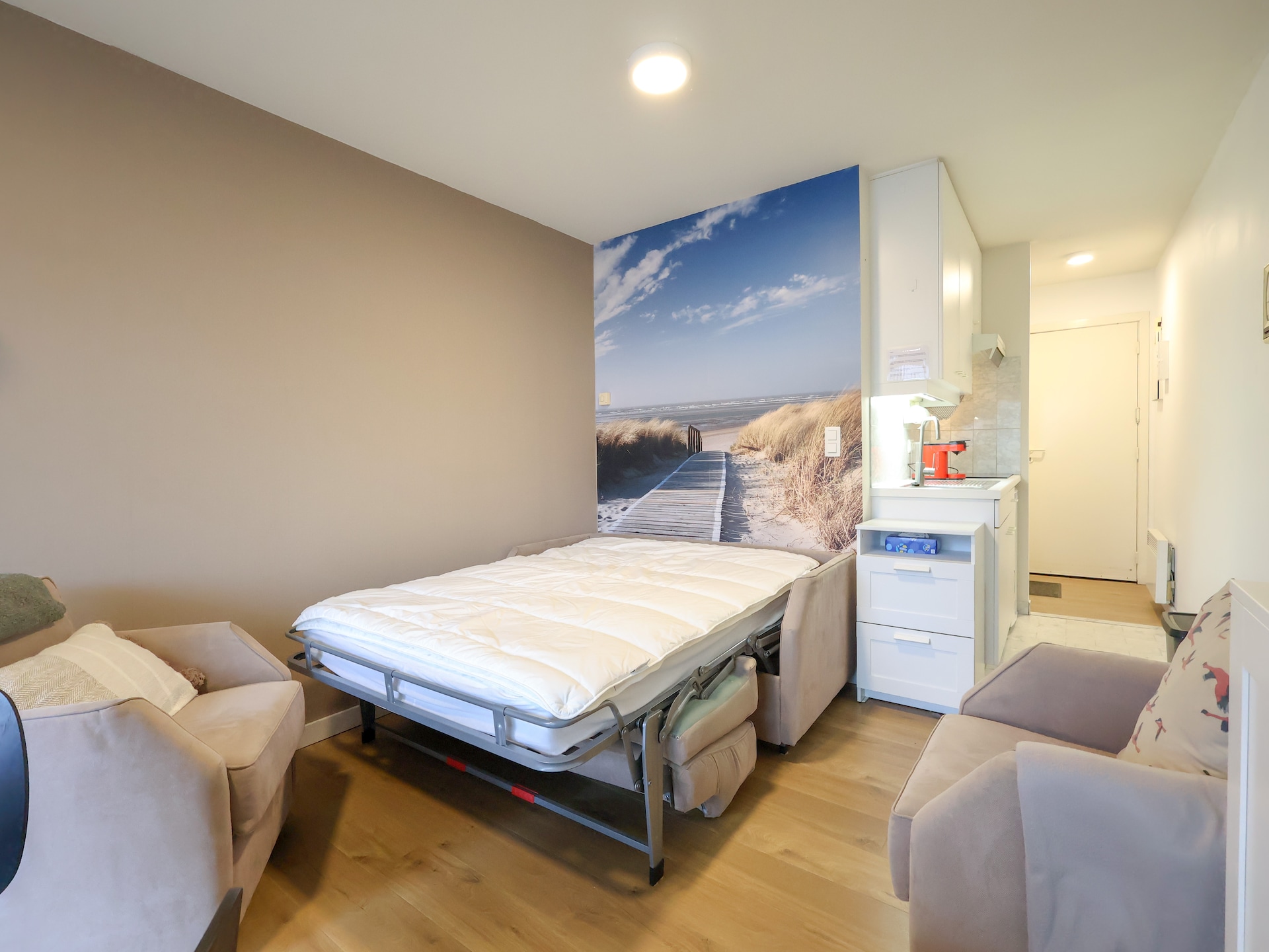 Golfbaan op 1 km | 4-persoons appartement met patio in Oostduinkerke - foto 8