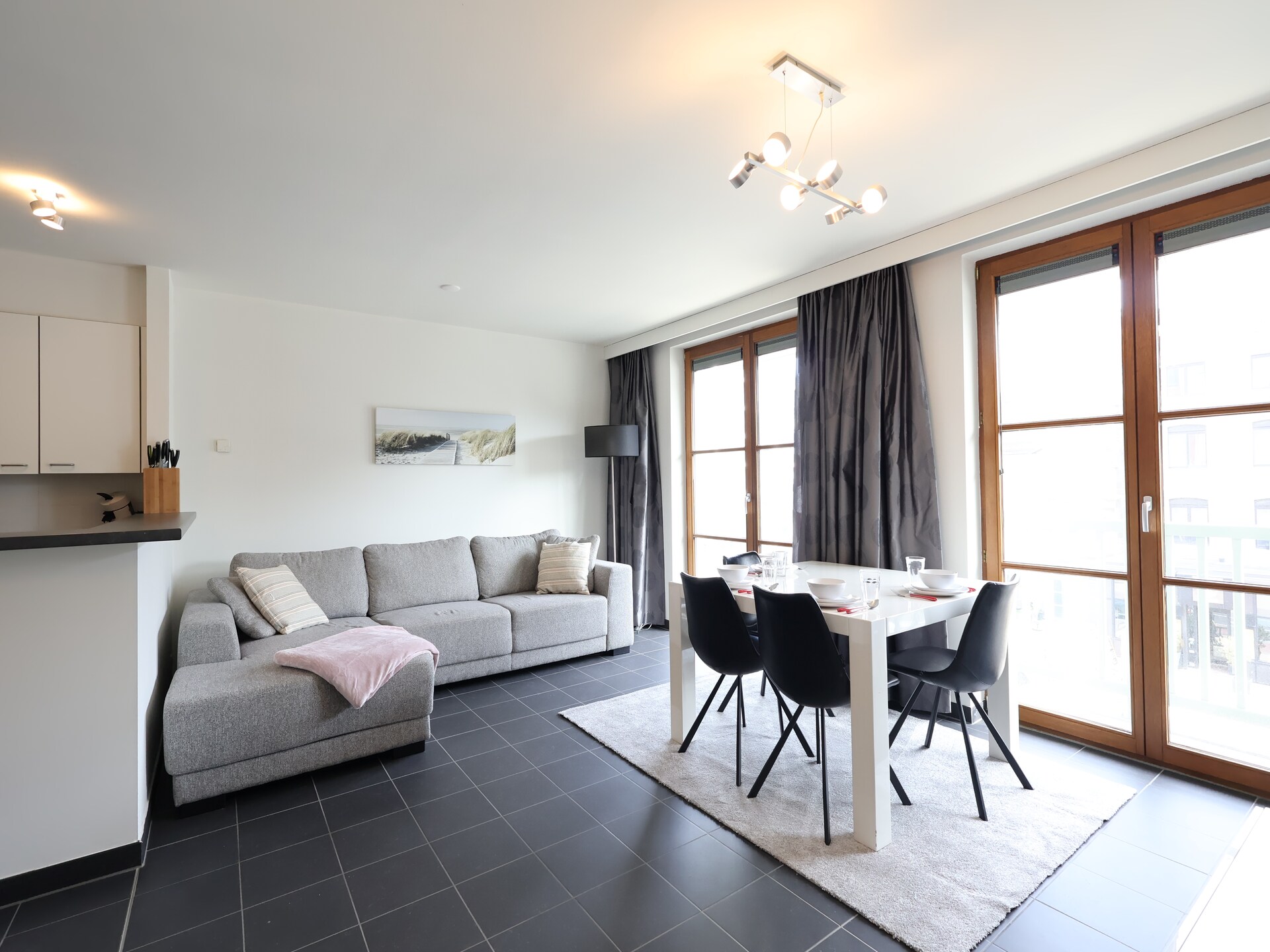 Golfbaan op 1 km: modern 4-persoons appartement in Oostduinkerke · 70 m² - foto 6