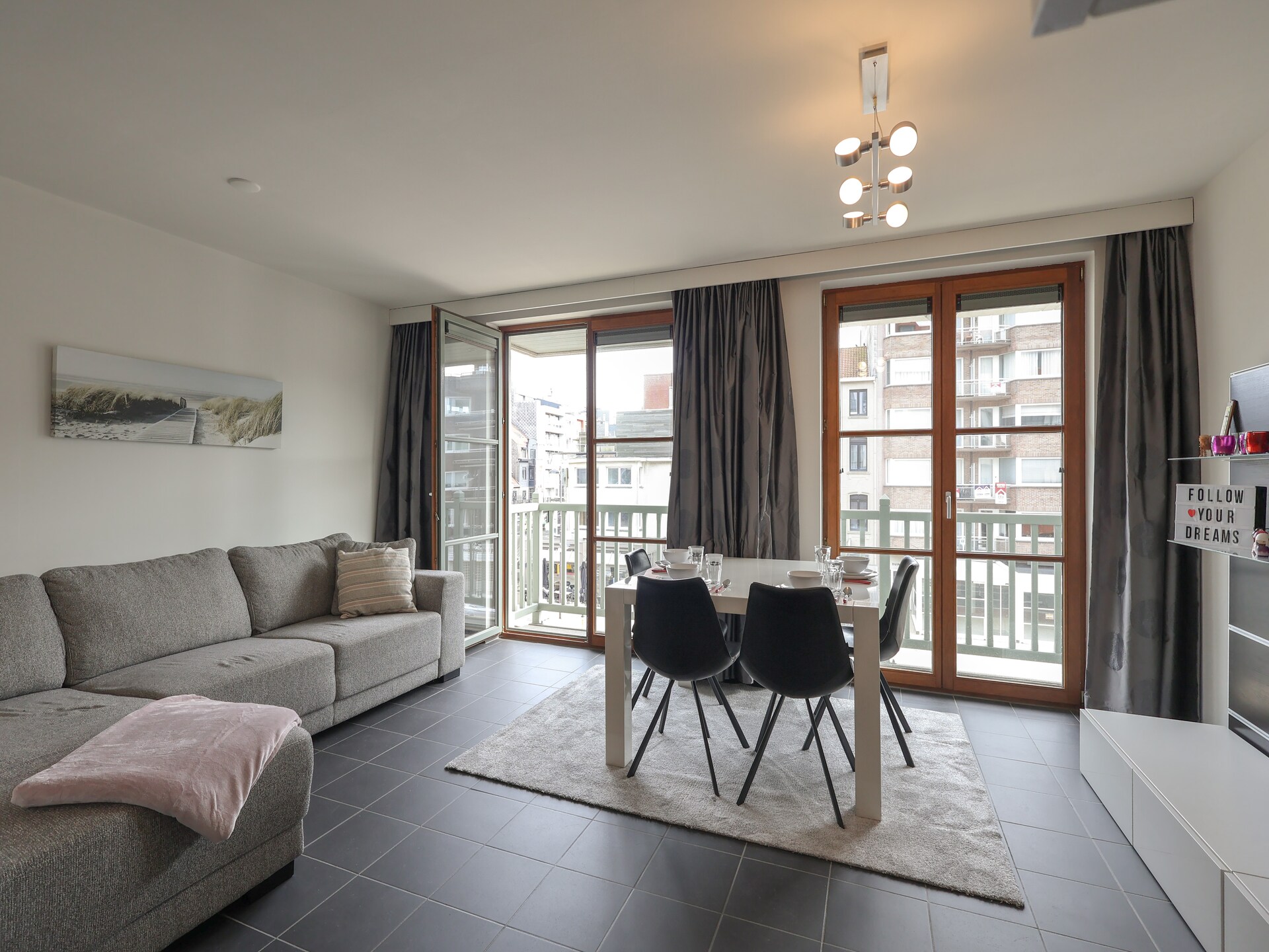 Golfbaan op 1 km: modern 4-persoons appartement in Oostduinkerke · 70 m² - foto 7
