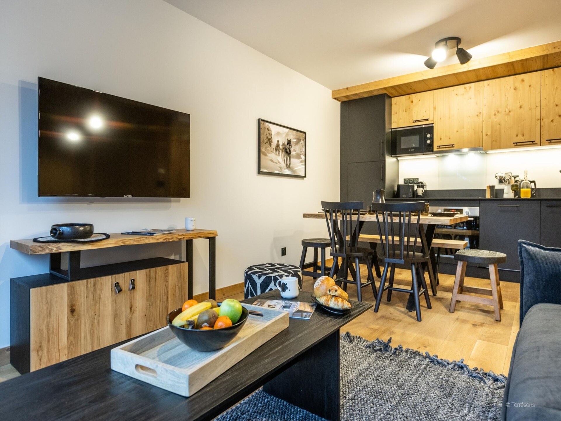 Le Flocon Blanc A36S: Gezellig appartement in hartje La Chapelle-d'Abondance - foto 5