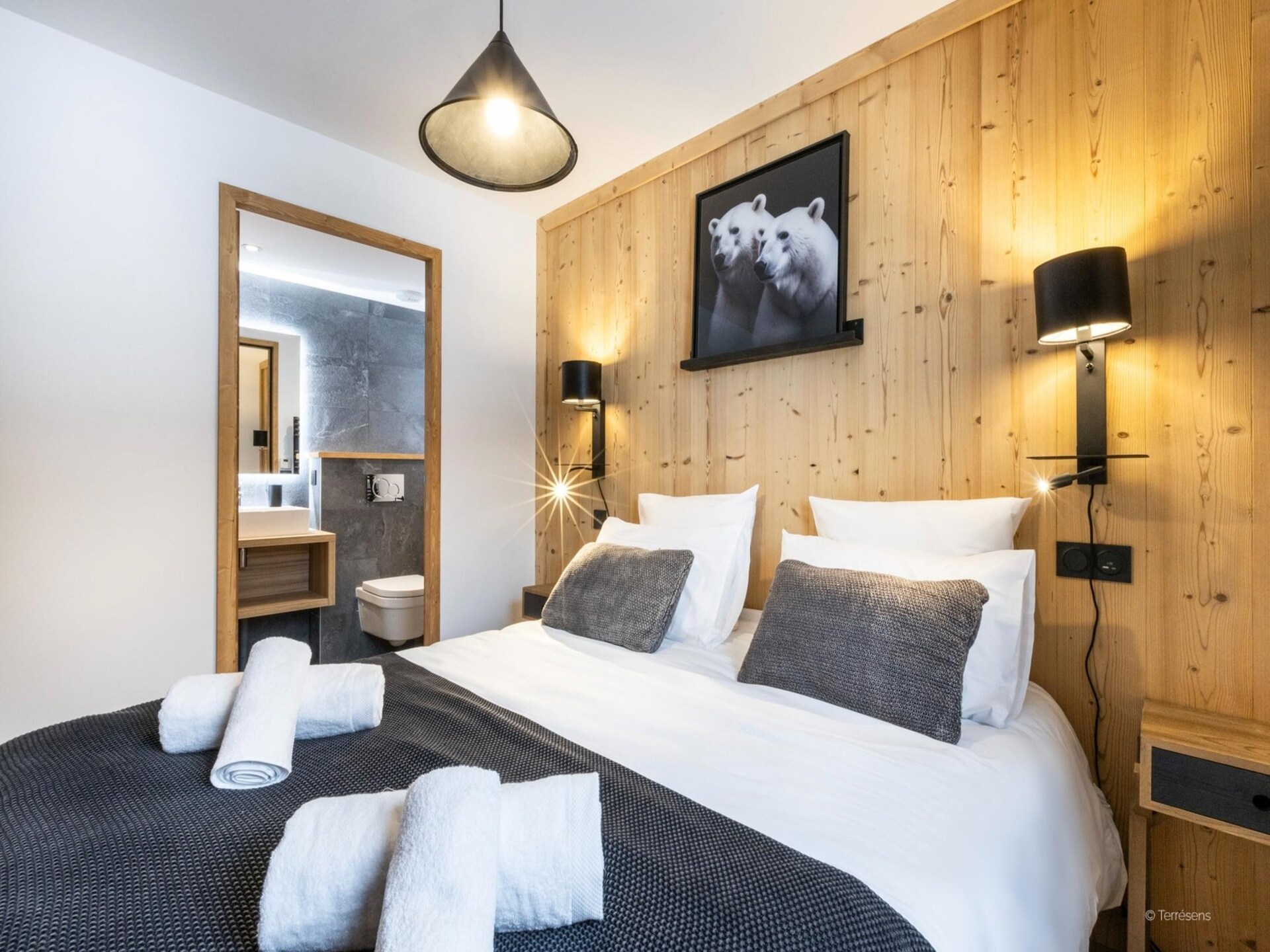 Ruim appartement in La Chapelle d'Abondance, vlakbij de piste - foto 1
