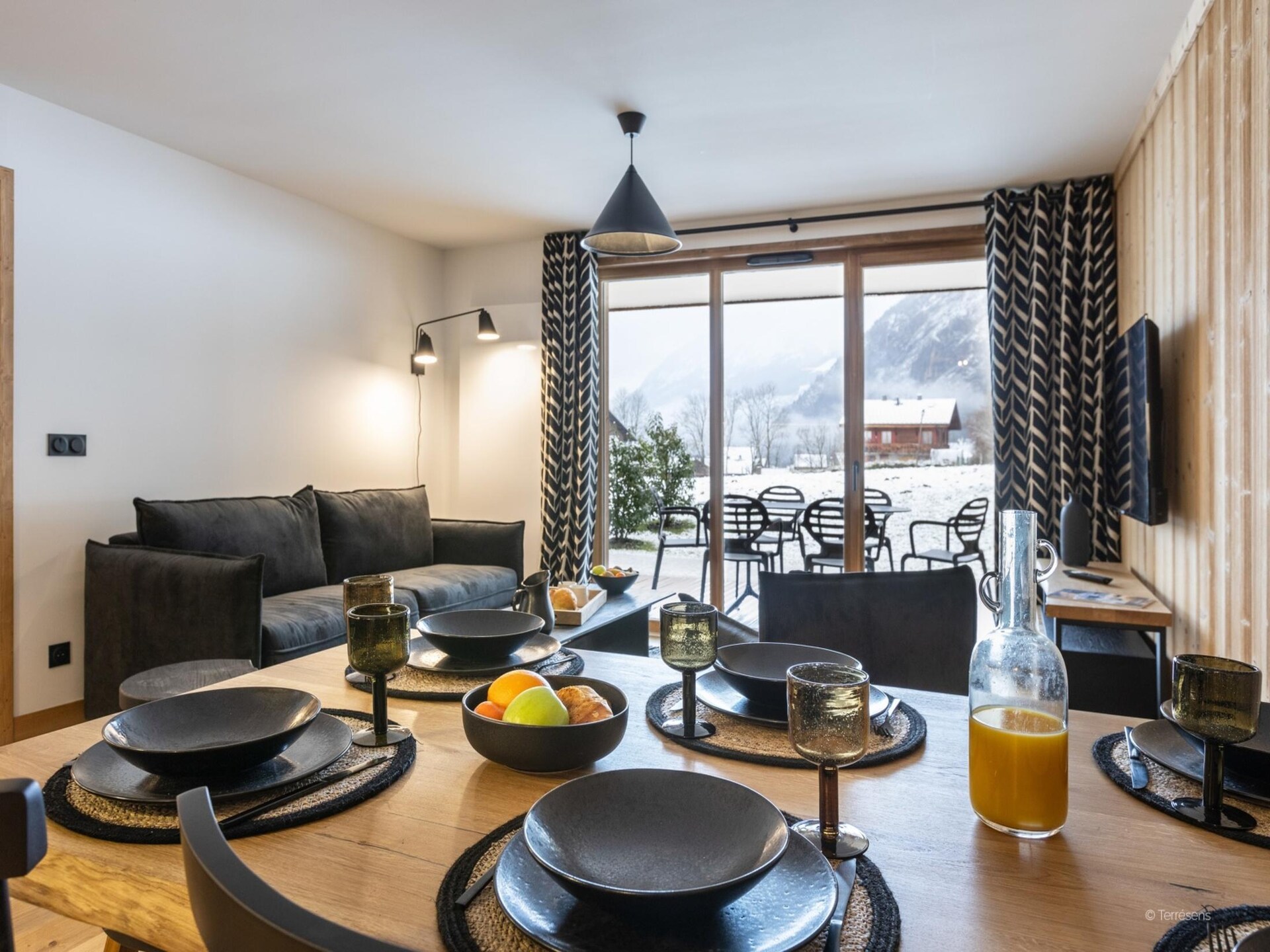 Ruim appartement in La Chapelle d'Abondance, vlakbij de piste - foto 15
