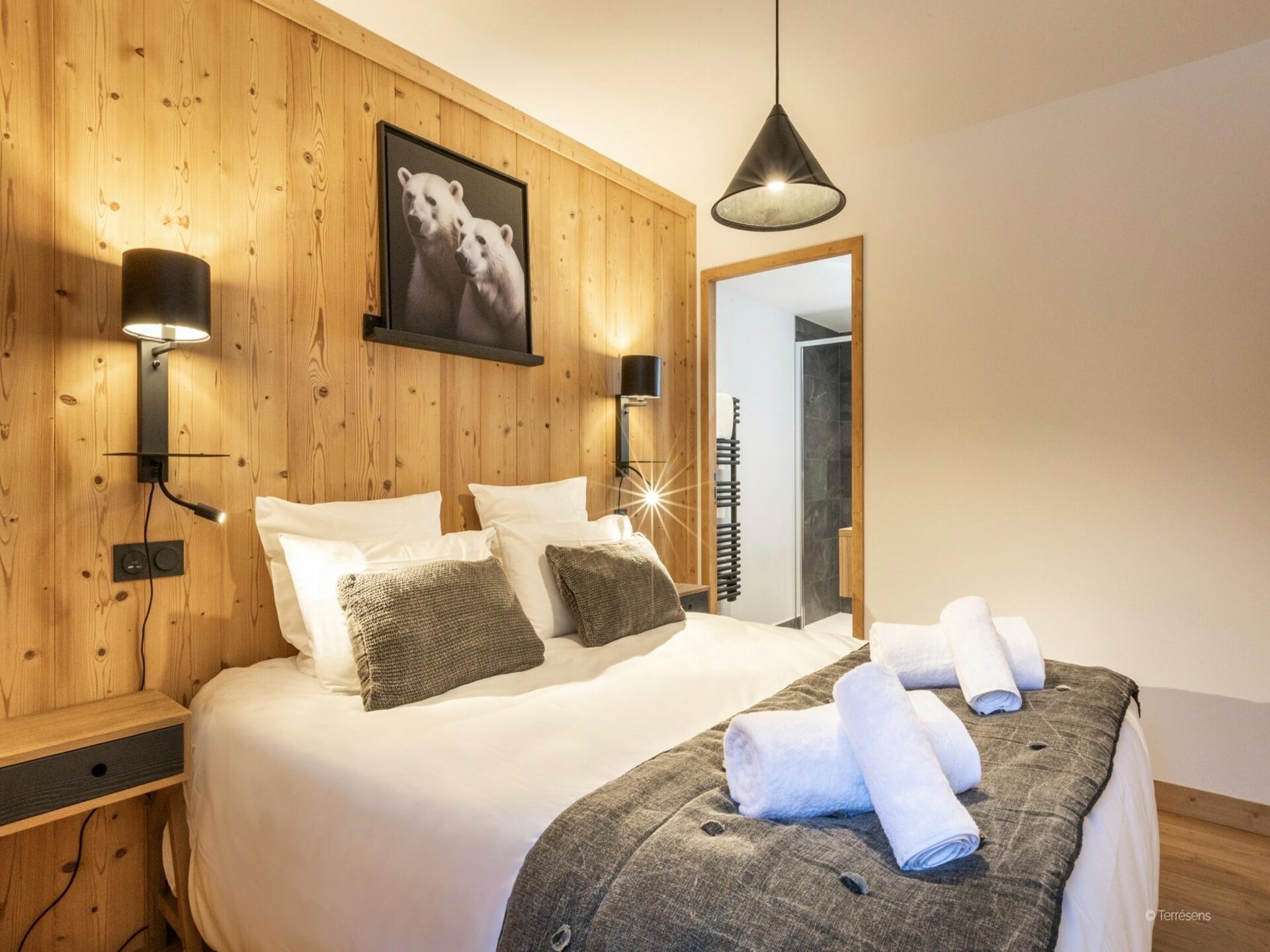 Ruim 8-persoons appartement in La Chapelle d'Abondance met balkon en bergzicht - foto 10