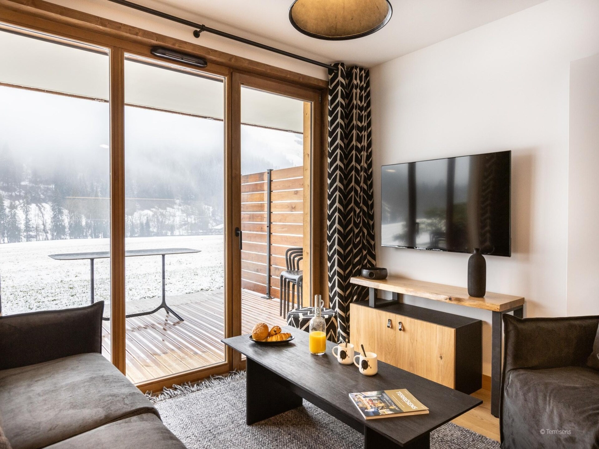 Ruim appartement voor 8 personen in La Chapelle d'Abondance, direct aan de piste - foto 2