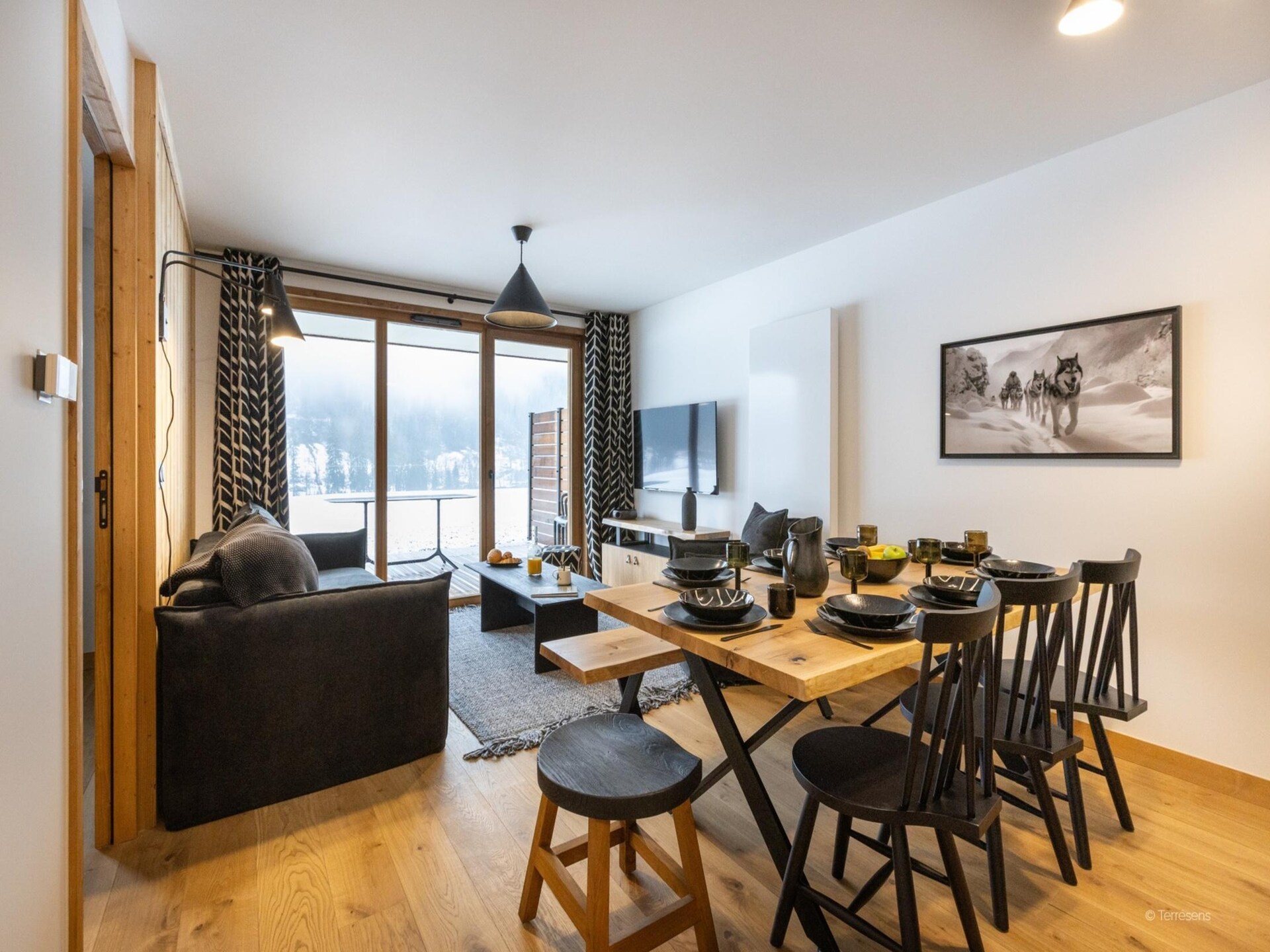Ruim appartement voor 8 personen in La Chapelle d'Abondance, direct aan de piste - foto 15
