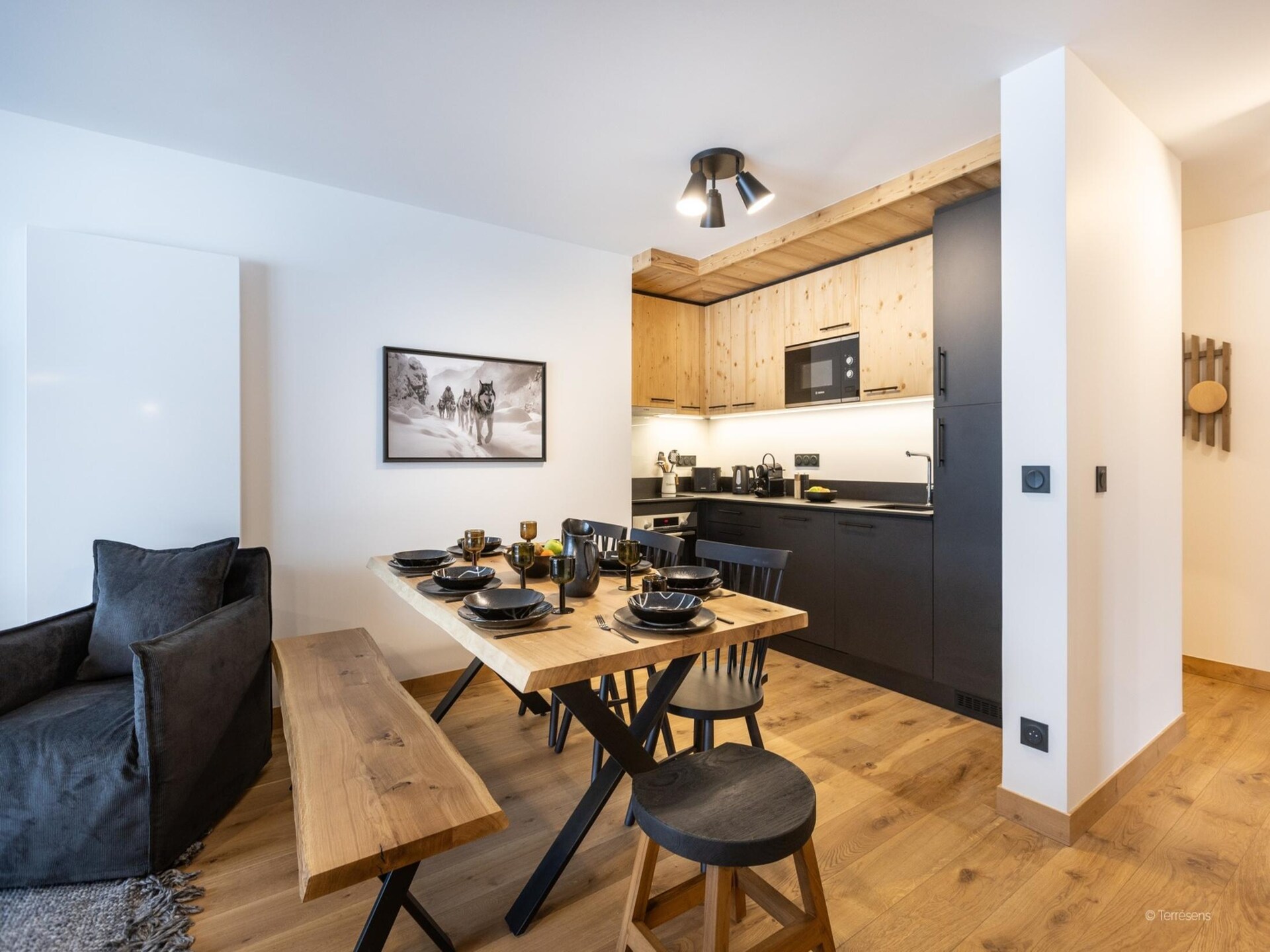 Ruim appartement voor 8 personen in La Chapelle d'Abondance, direct aan de piste - foto 16
