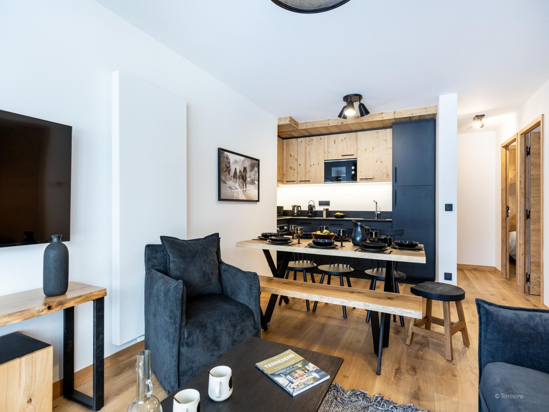 Ruim appartement voor 8 personen in La Chapelle d'Abondance, direct aan de piste - foto 17