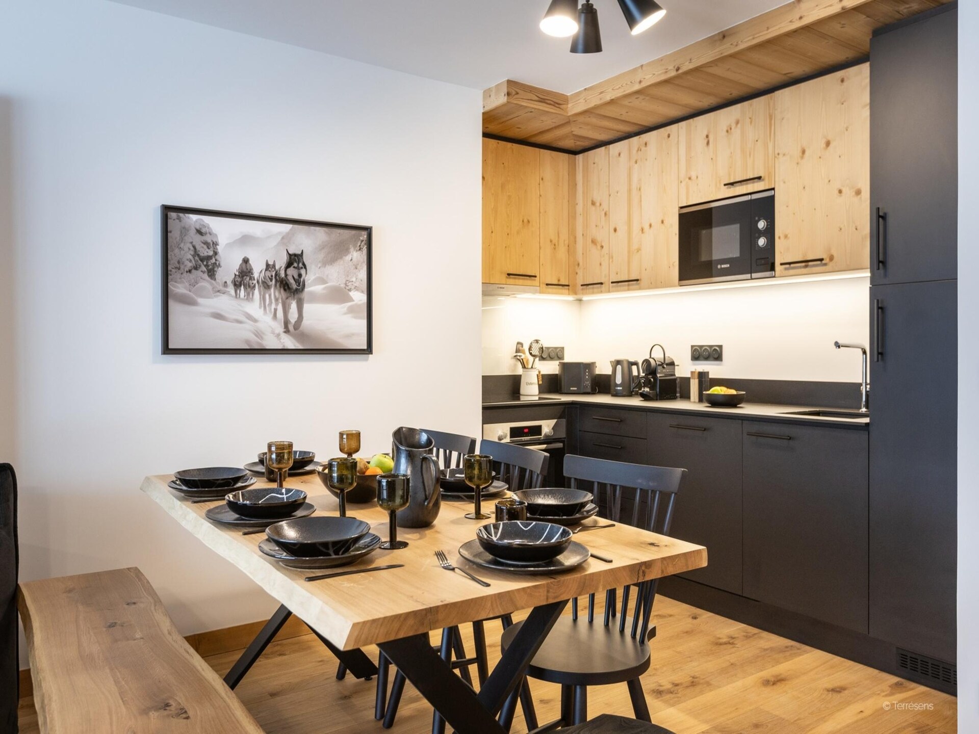 Ruim appartement voor 8 personen in La Chapelle d'Abondance, direct aan de piste - foto 4