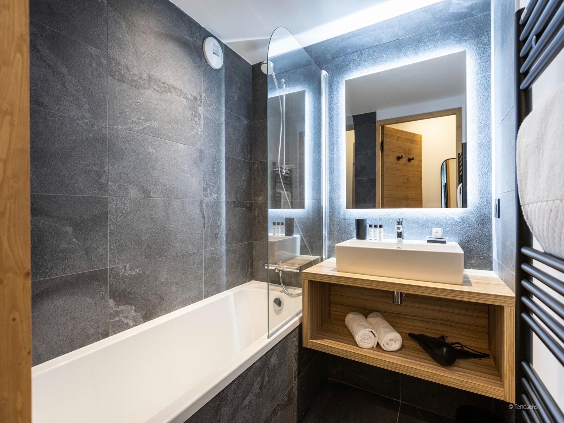 Ruim 8-persoons appartement in La Chapelle d'Abondance met balkon en wifi - foto 19