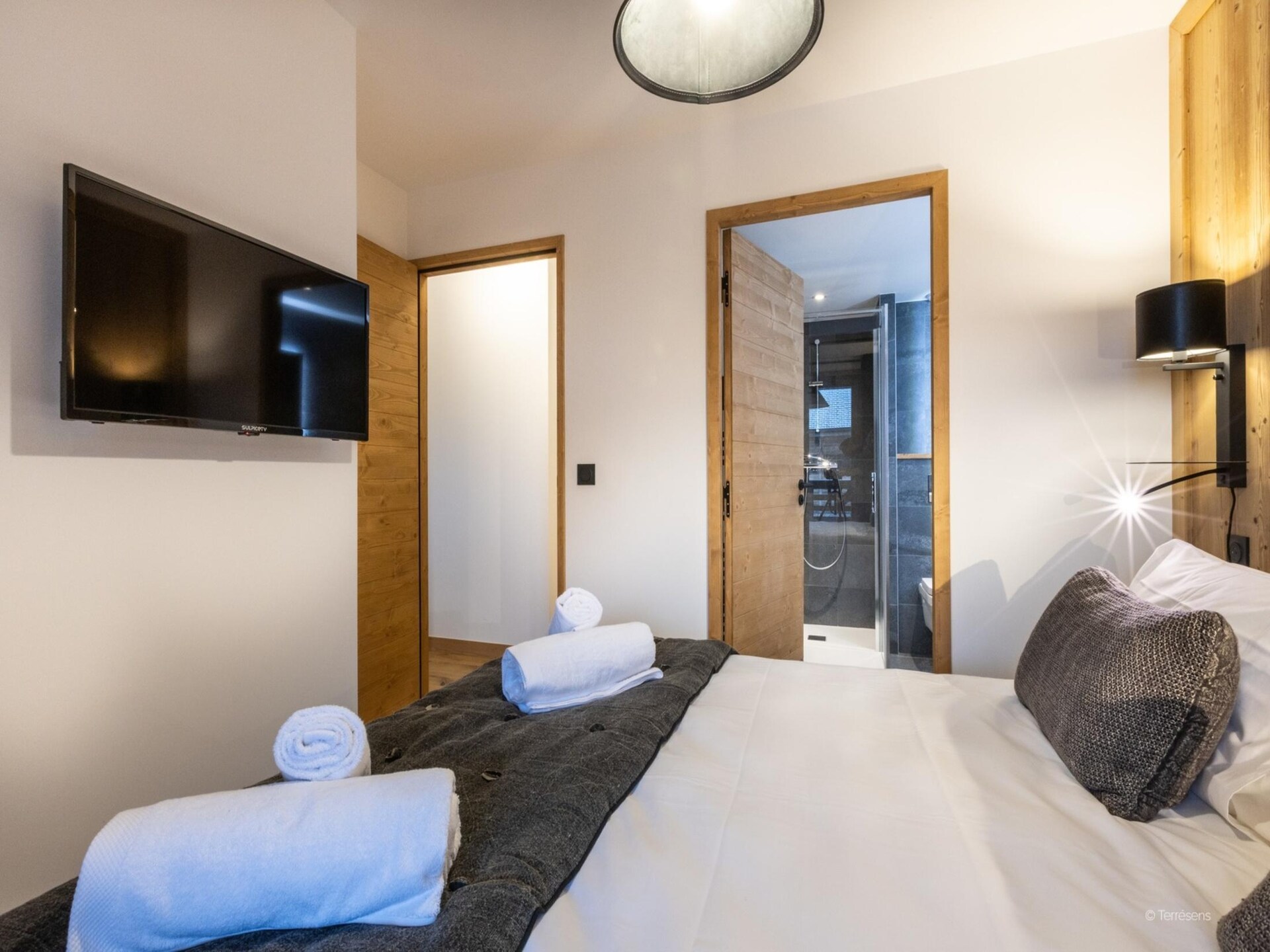 Ruim 8-persoons appartement in La Chapelle d'Abondance met balkon en wifi - foto 17