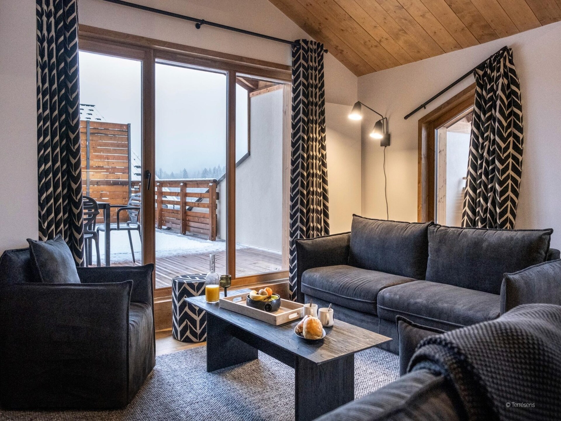 Ruim 10-persoons appartement in La Chapelle-d'Abondance, vlakbij de skilift - foto 2
