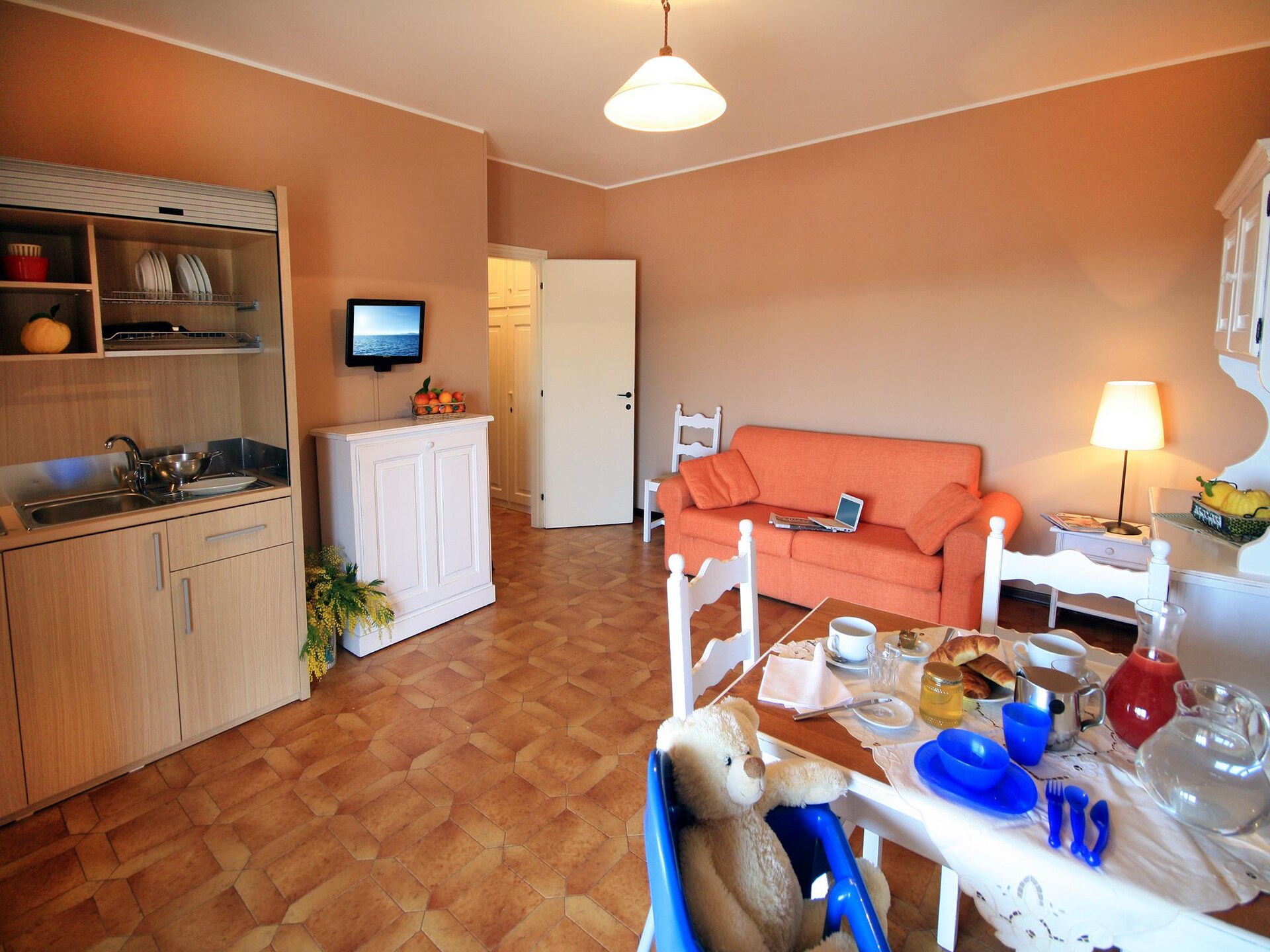 Ligurisch appartement met zwembad, tuin en terras nabij zee voor 5 personen - foto 3