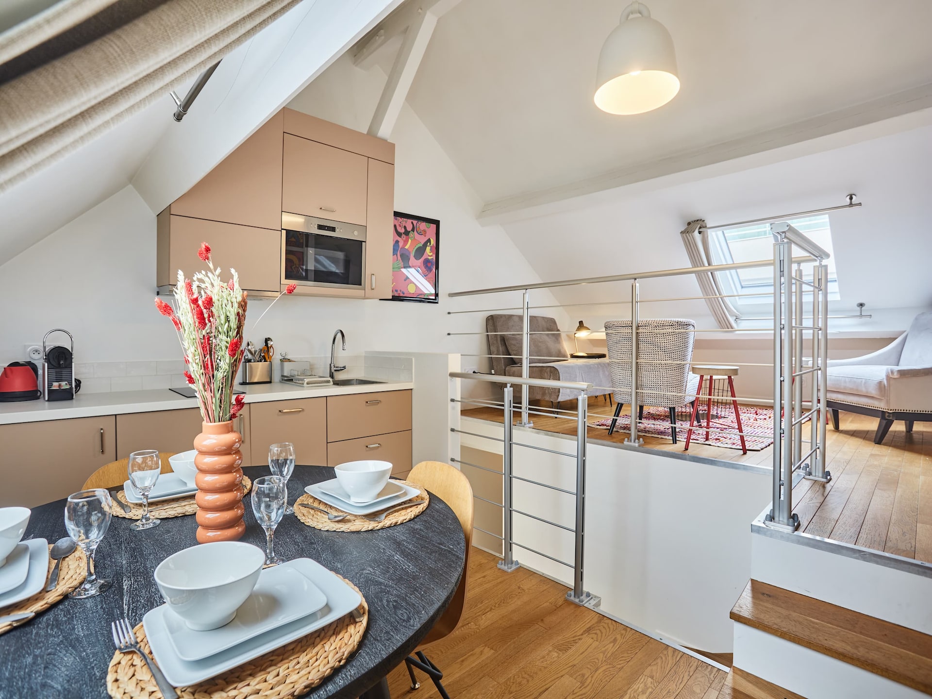 Parijs triplex met airco, 2 slaapkamers en wasmachine in 10e arrondissement - foto 7