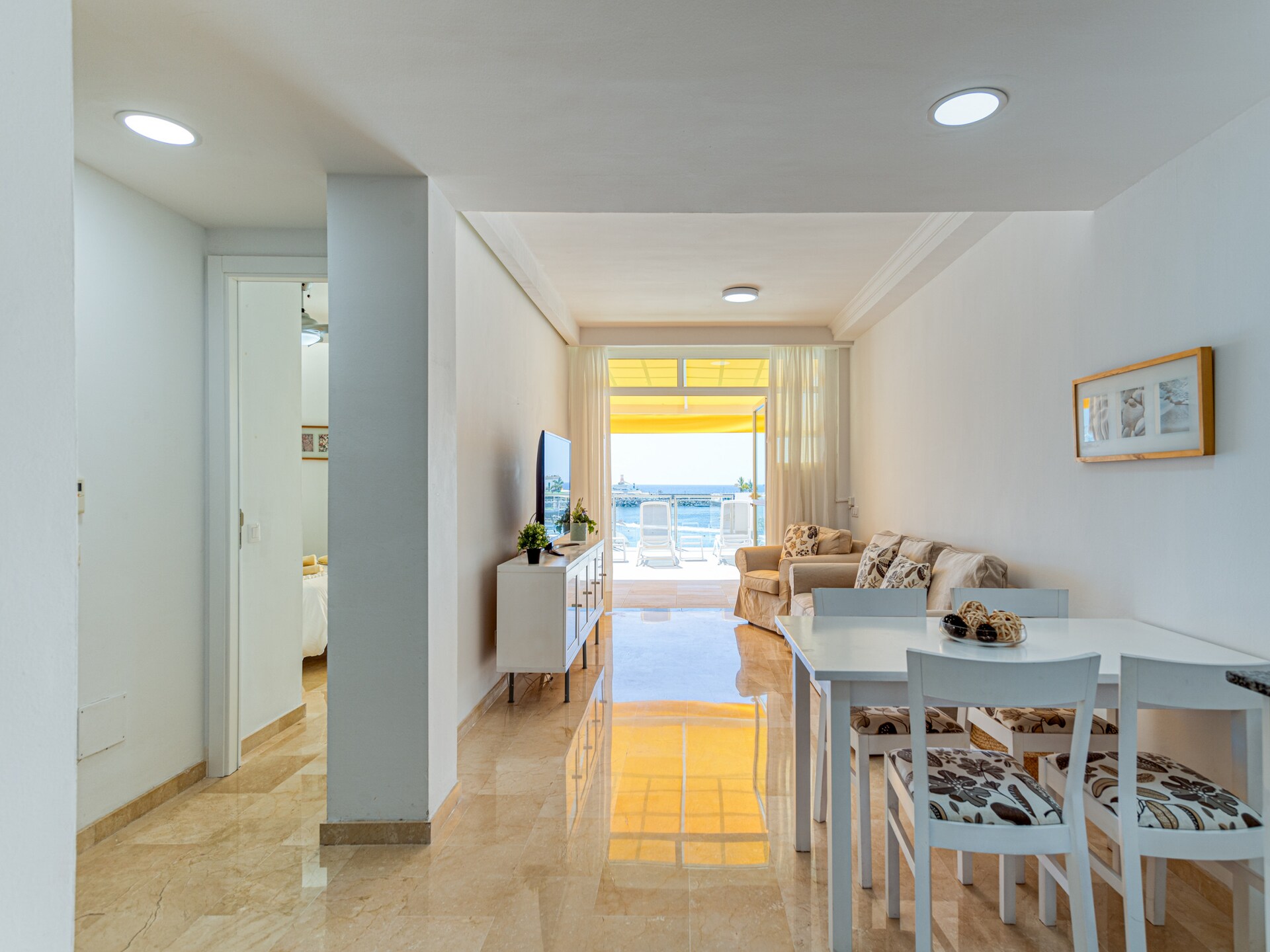 Strandappartement Blue Sea I in Playa de Mogán met zeezicht en terras - foto 4