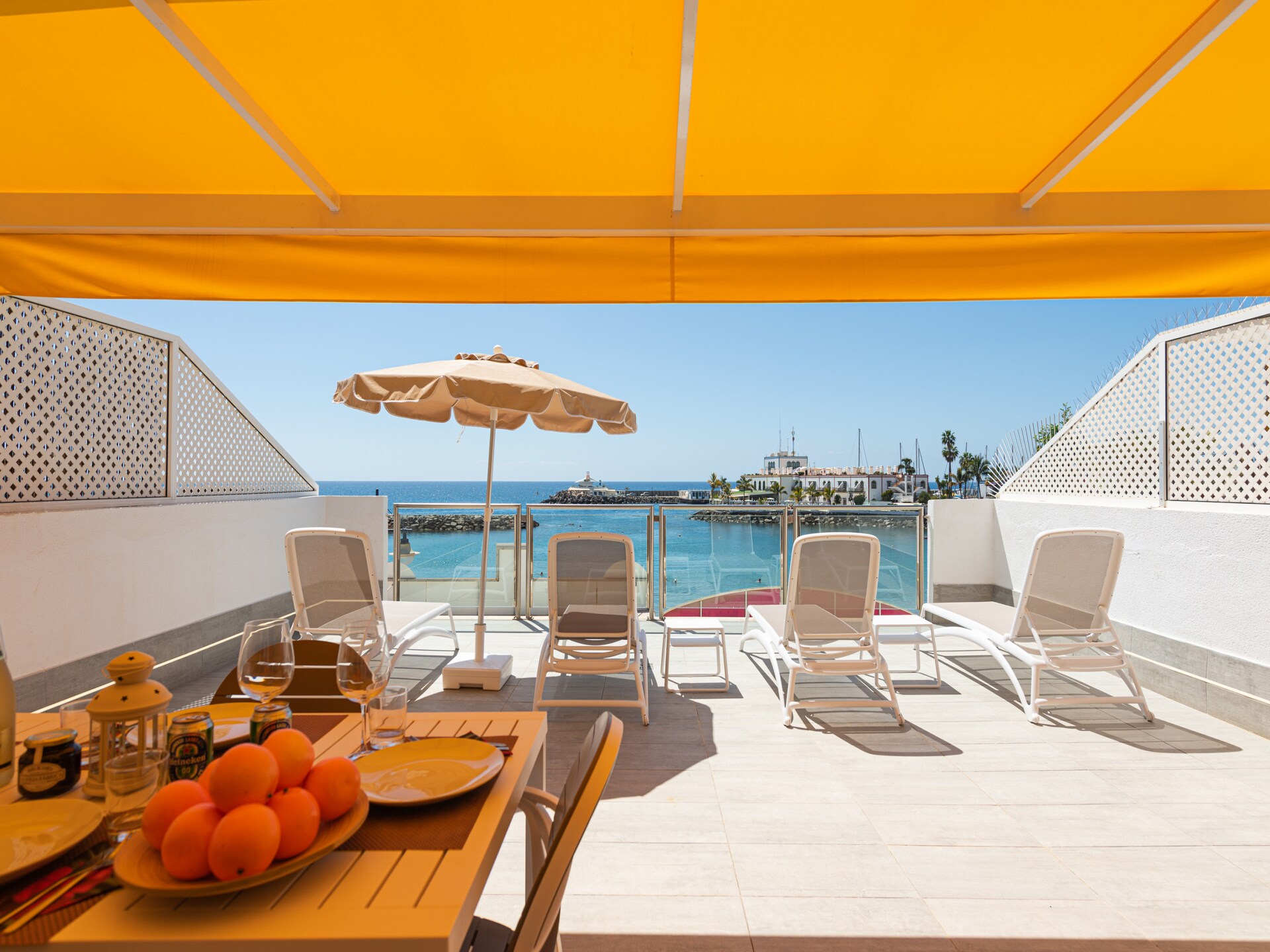 Strandappartement Blue Sea I in Playa de Mogán met zeezicht en terras - foto 18