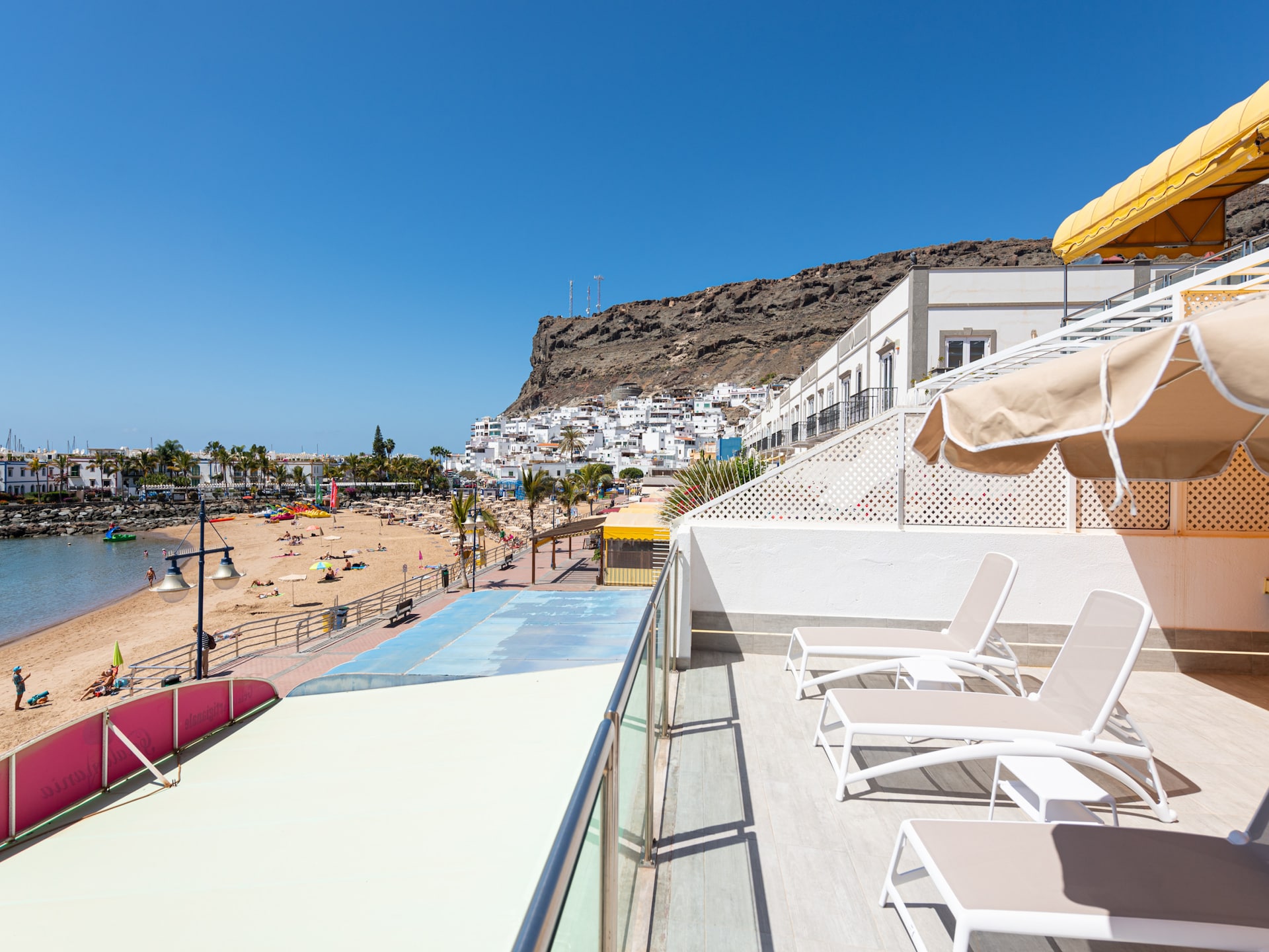 Strandappartement Blue Sea I in Playa de Mogán met zeezicht en terras - foto 16