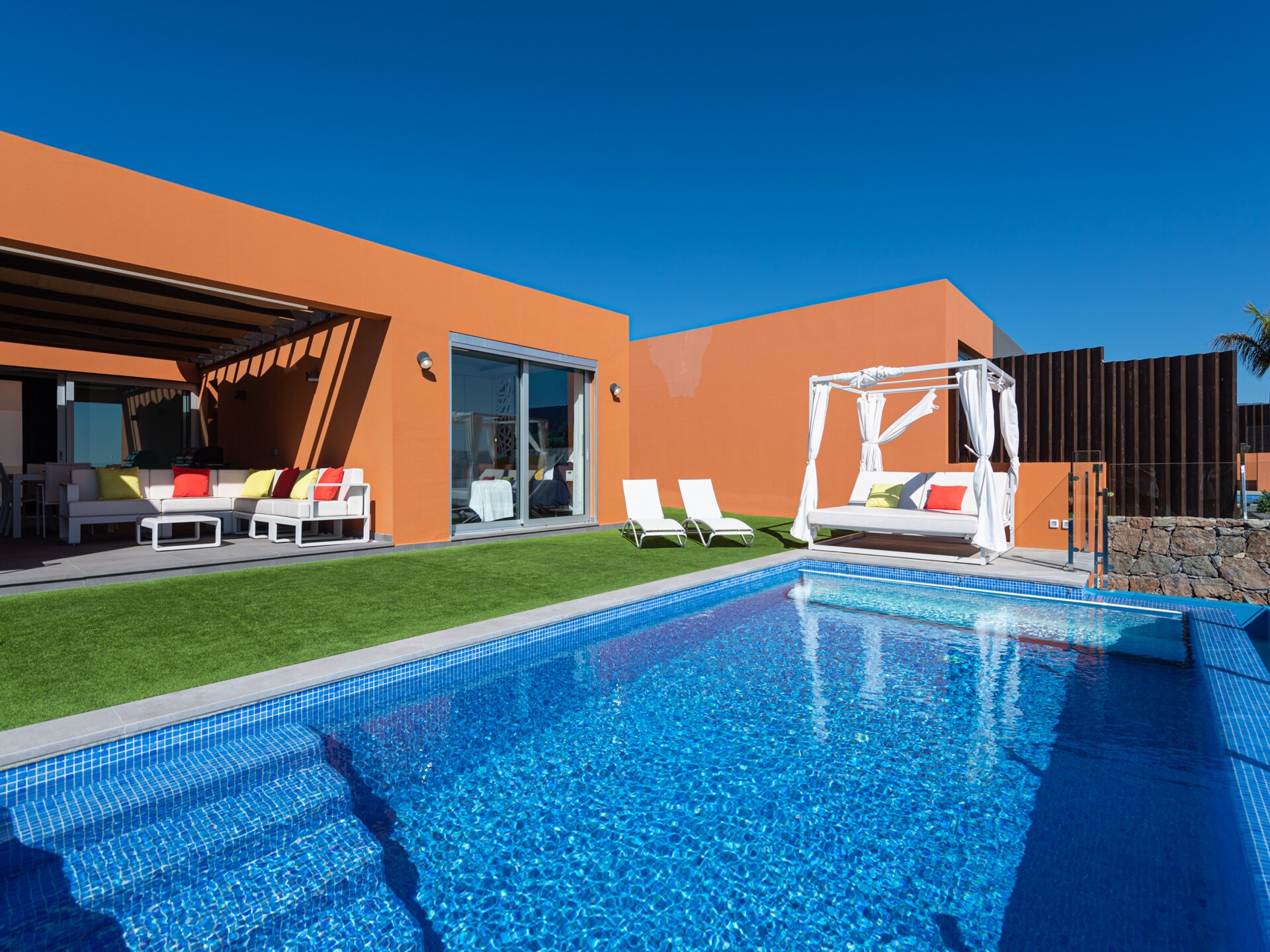 Luxe chalet met privézwembad en zeezicht nabij Maspalomas - foto 21