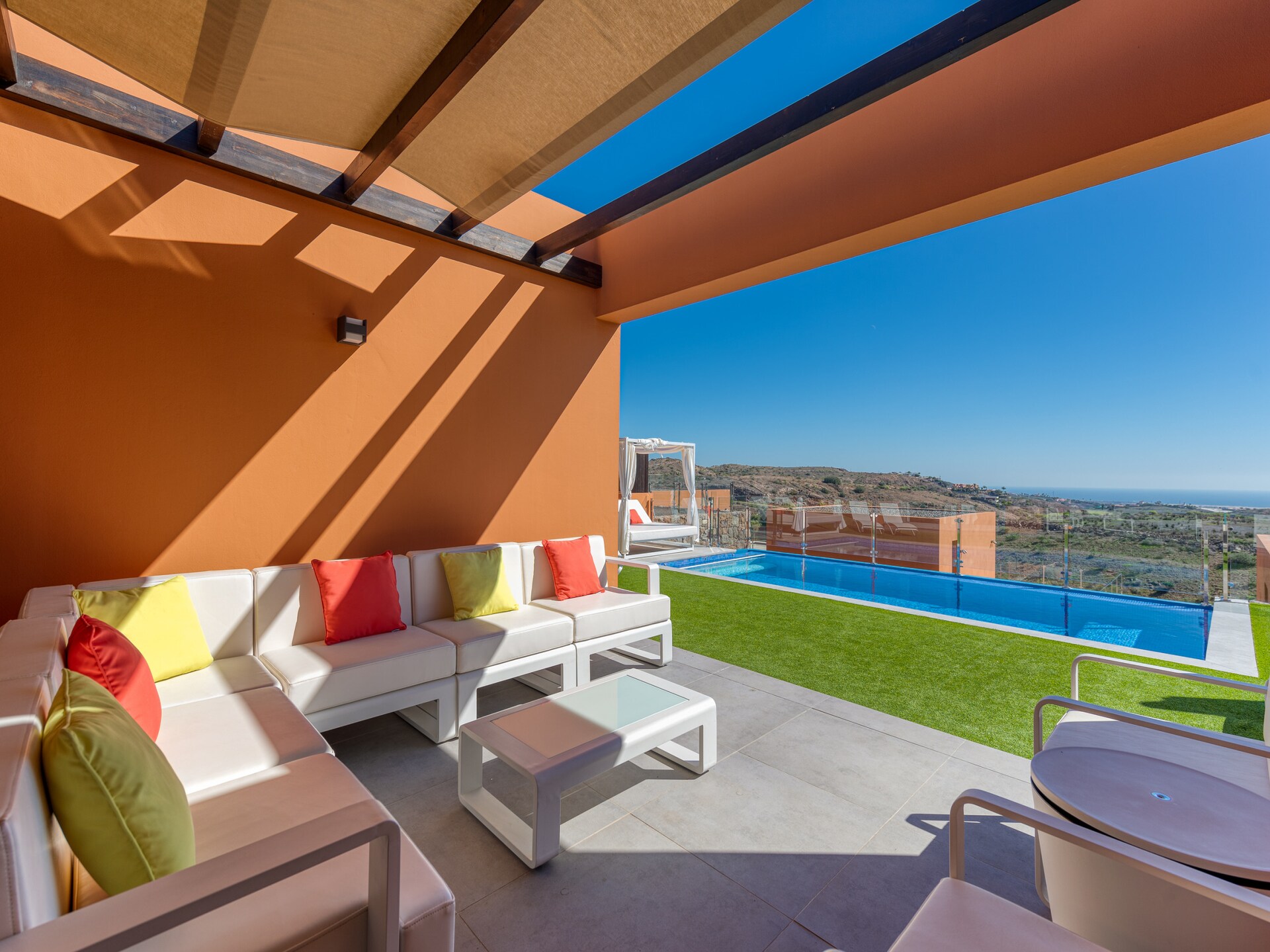 Luxe chalet met privézwembad en zeezicht nabij Maspalomas - foto 20