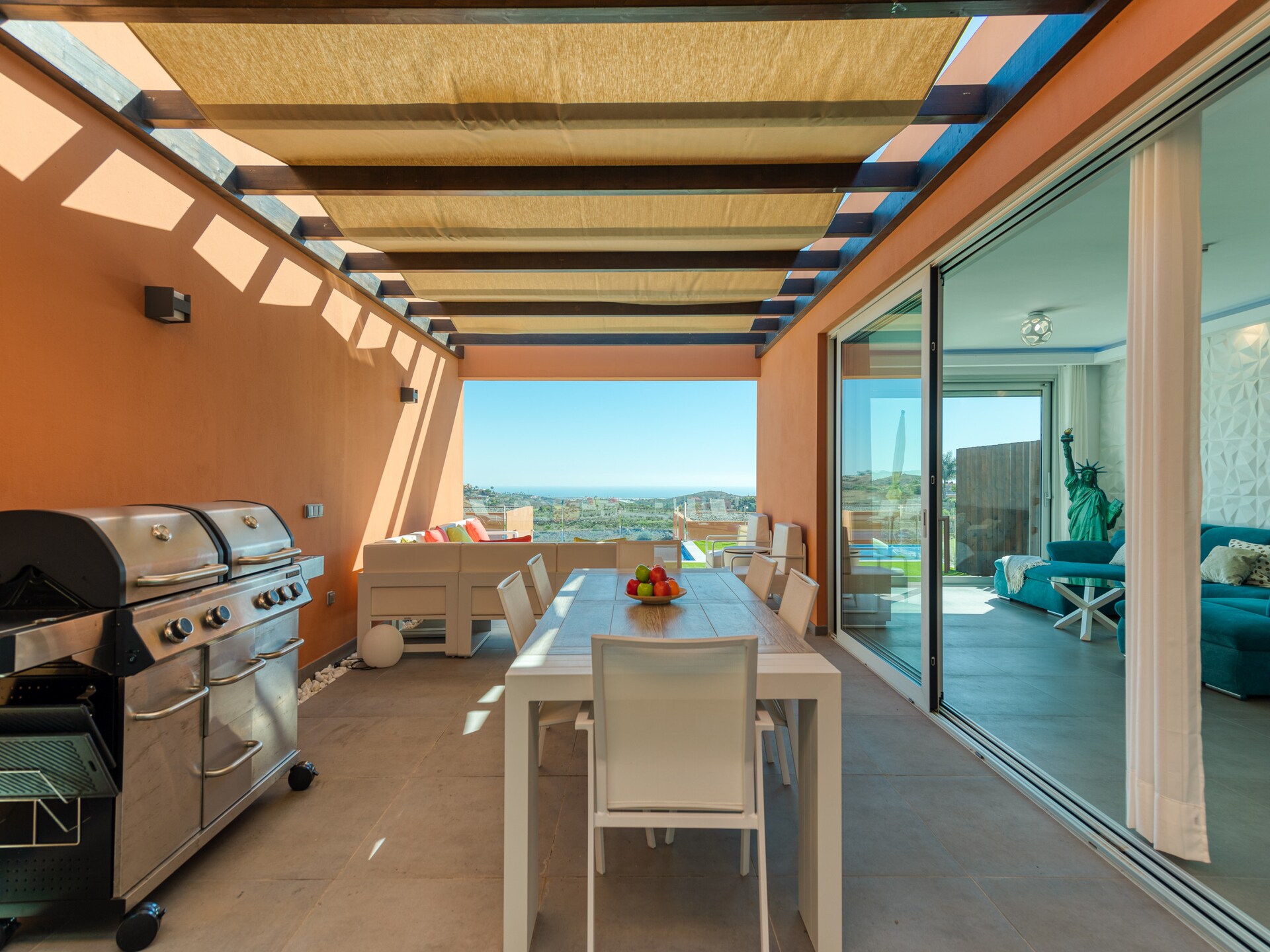 Luxe chalet met privézwembad en zeezicht nabij Maspalomas - foto 23