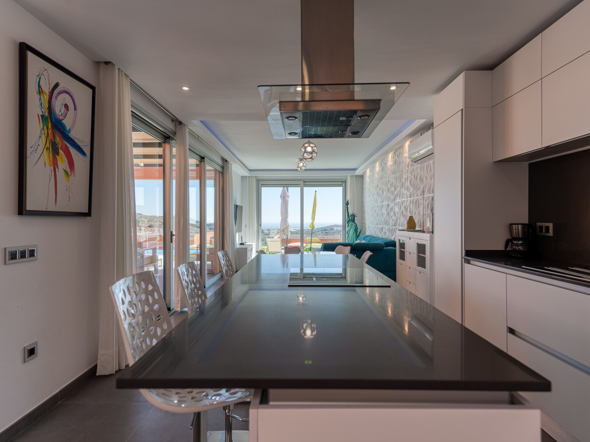 Luxe chalet met privézwembad en zeezicht nabij Maspalomas - foto 9
