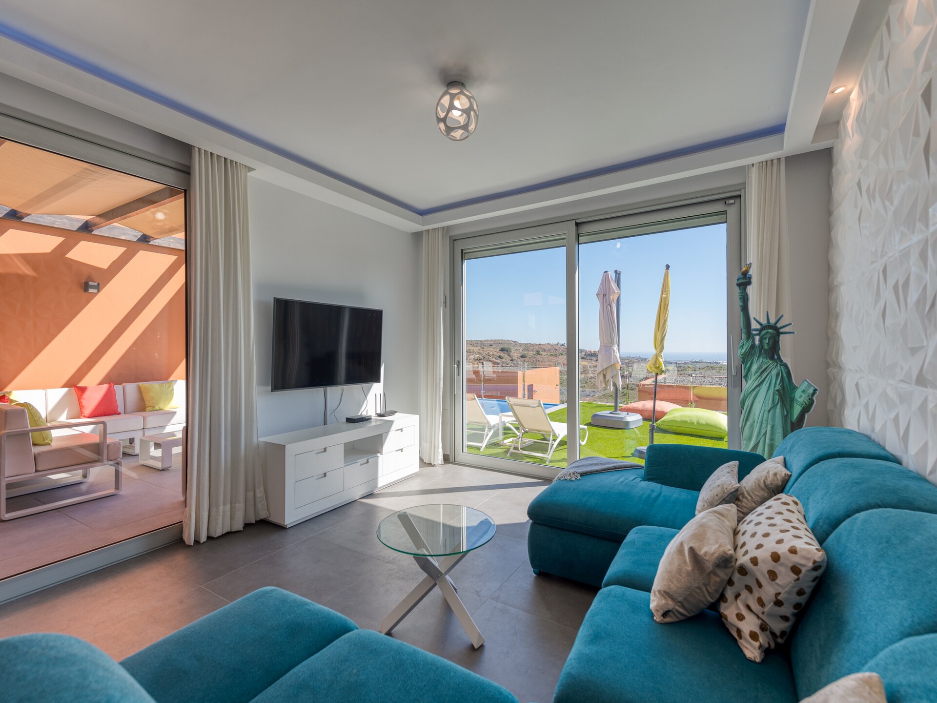 Luxe chalet met privézwembad en zeezicht nabij Maspalomas - foto 2
