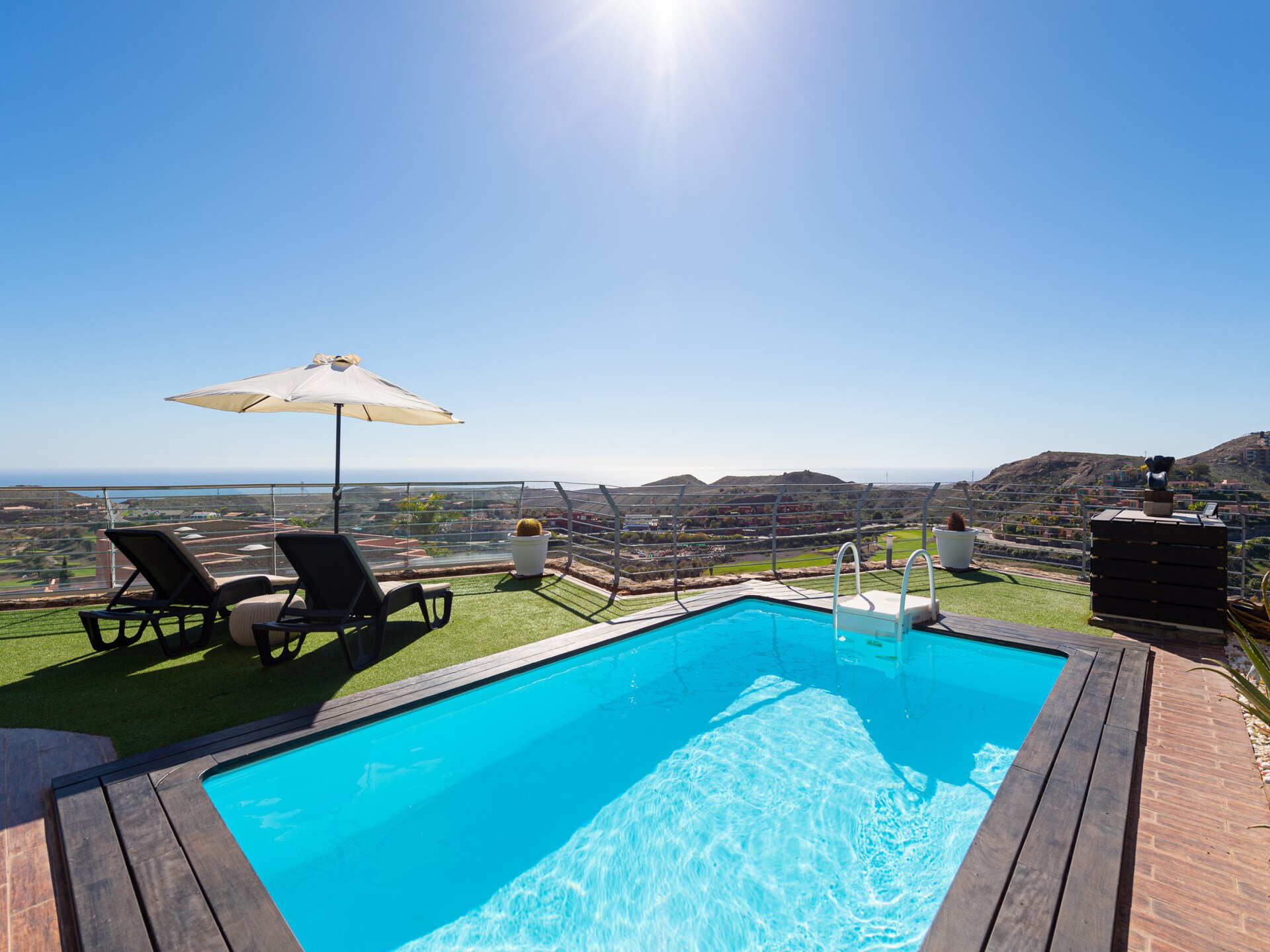 Luxe villa aan golfbaan met privézwembad en zeezicht in Gran Canaria - foto 13